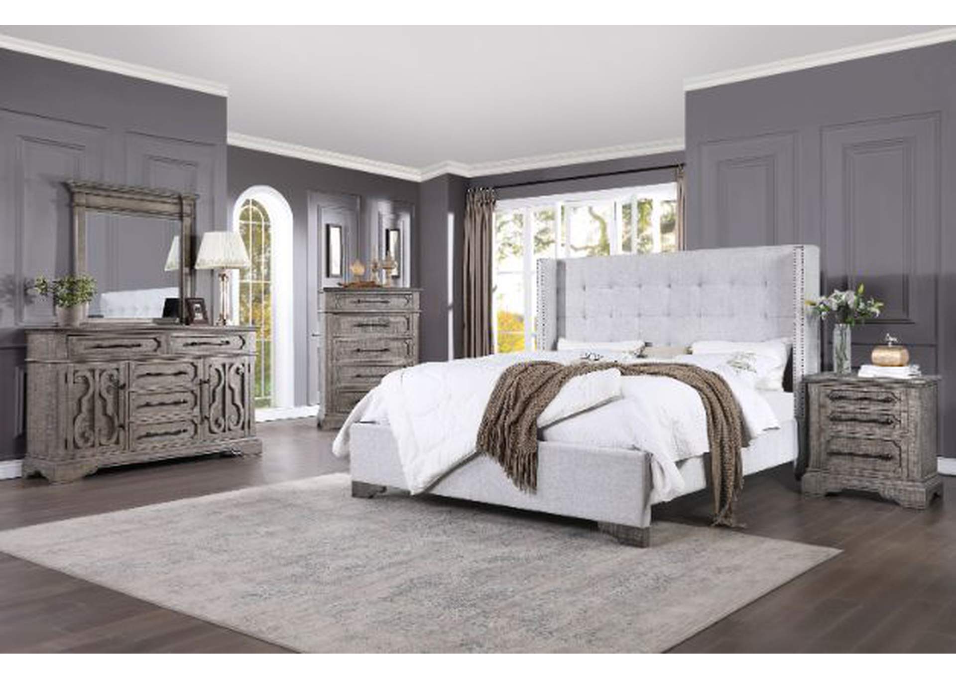 Artesia California King Bed,Acme