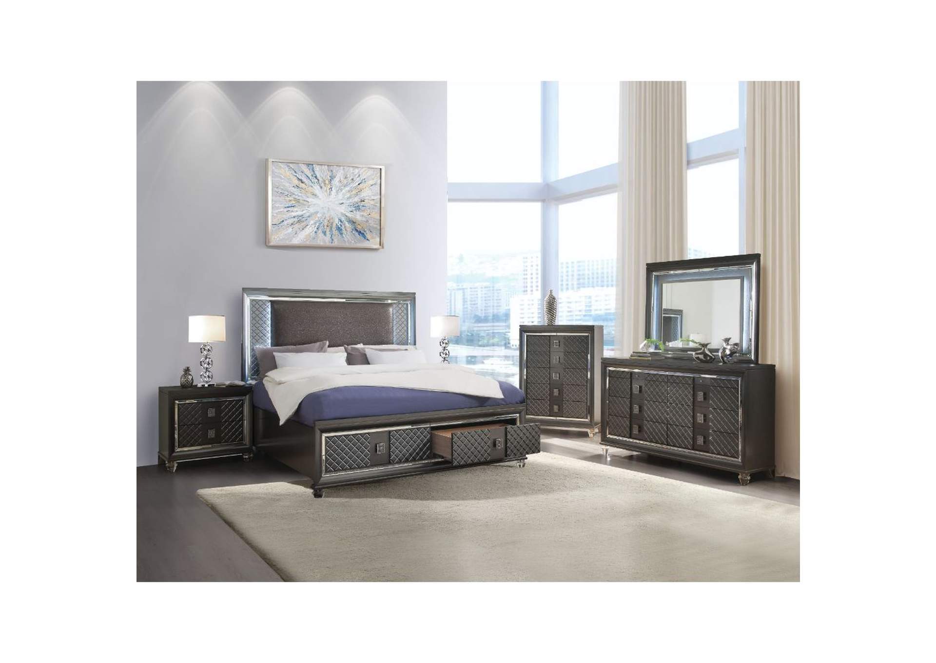 Sawyer Queen Bed,Acme