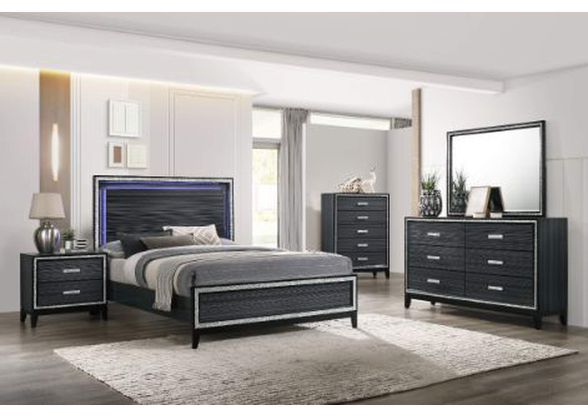 Haiden Eastern King Bed,Acme