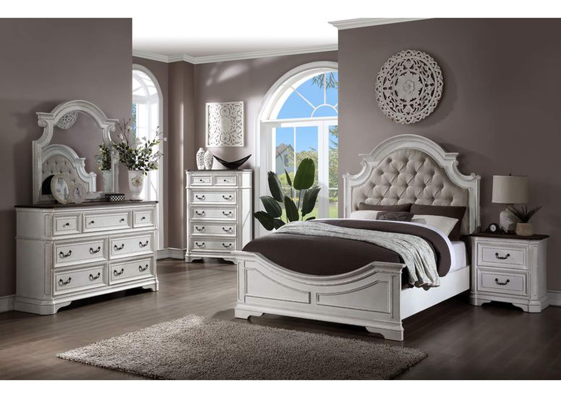 Florian Queen Bed,Acme