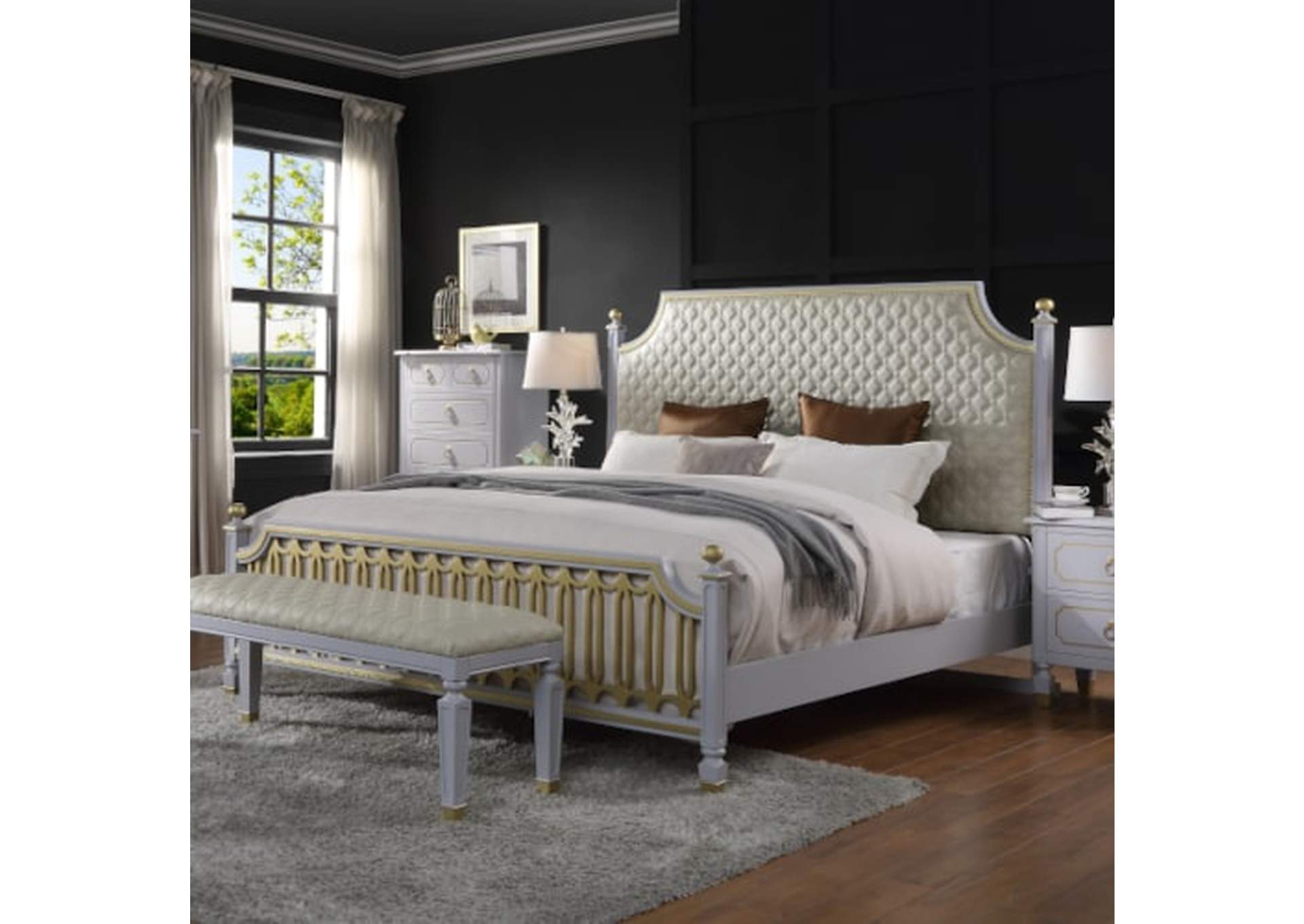 House Marchese Eastern King Bed,Acme