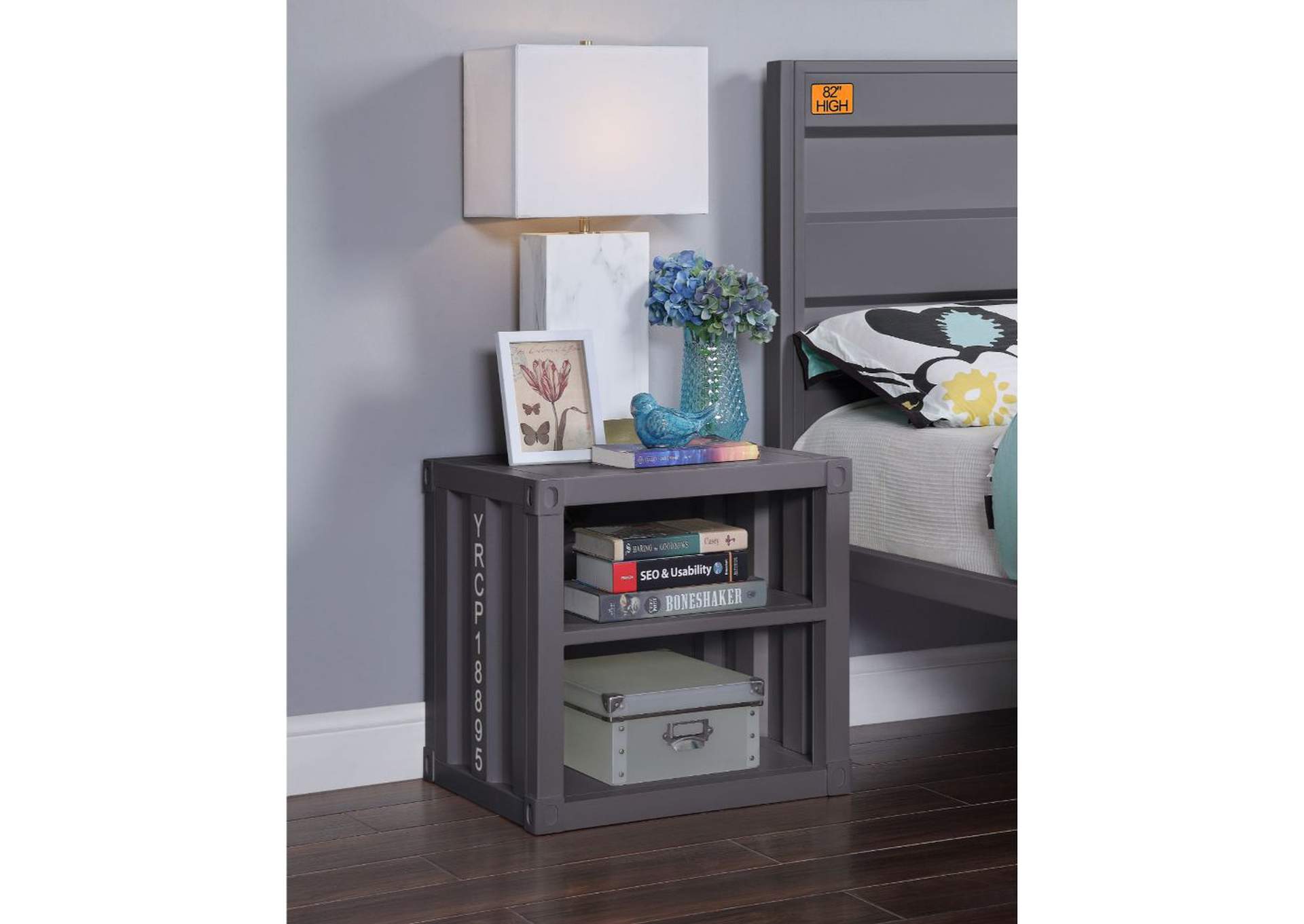 Cargo Nightstand,Acme