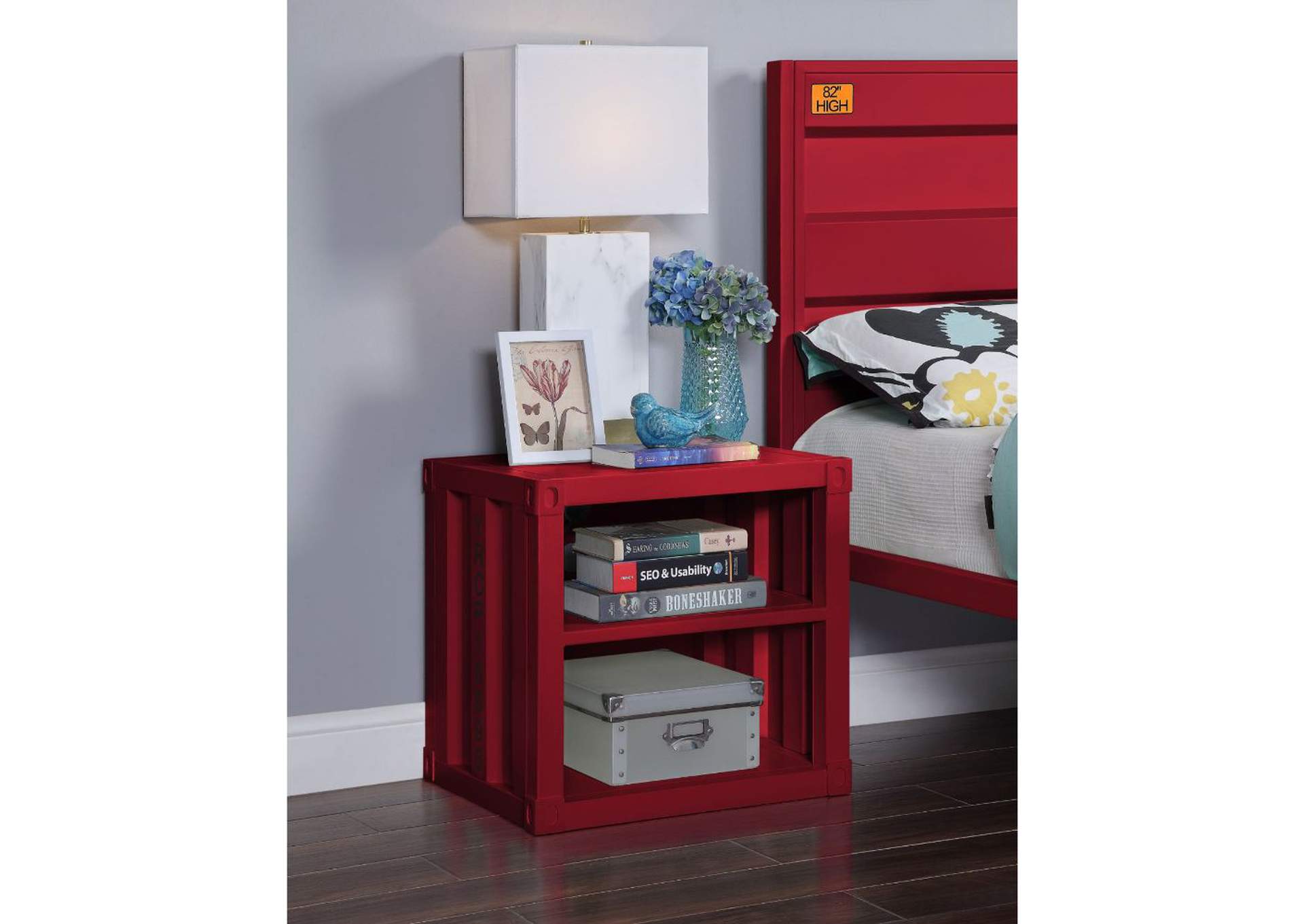 Cargo Nightstand,Acme