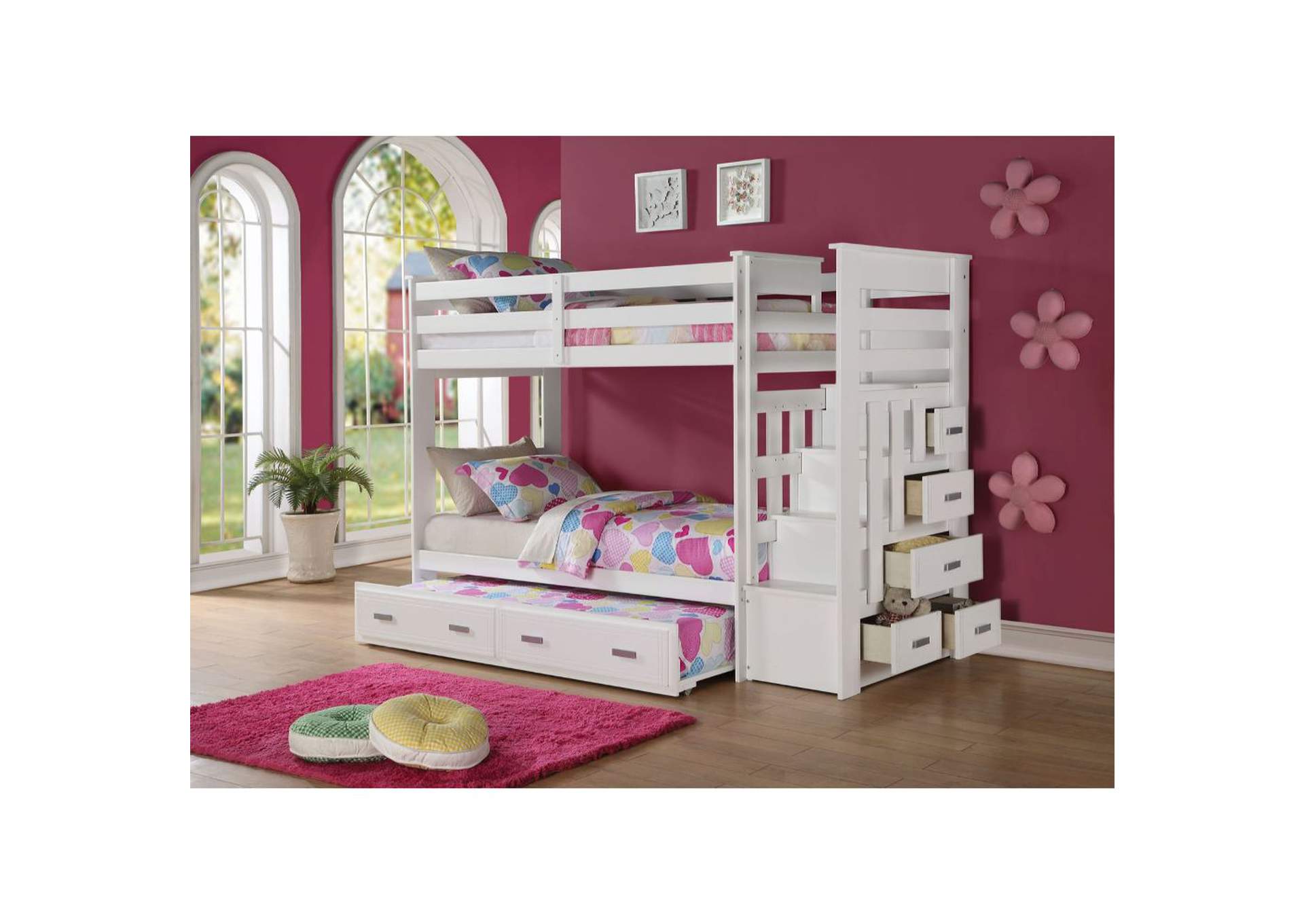 Allentown Twin/Twin Bunk Bed & Trundle,Acme