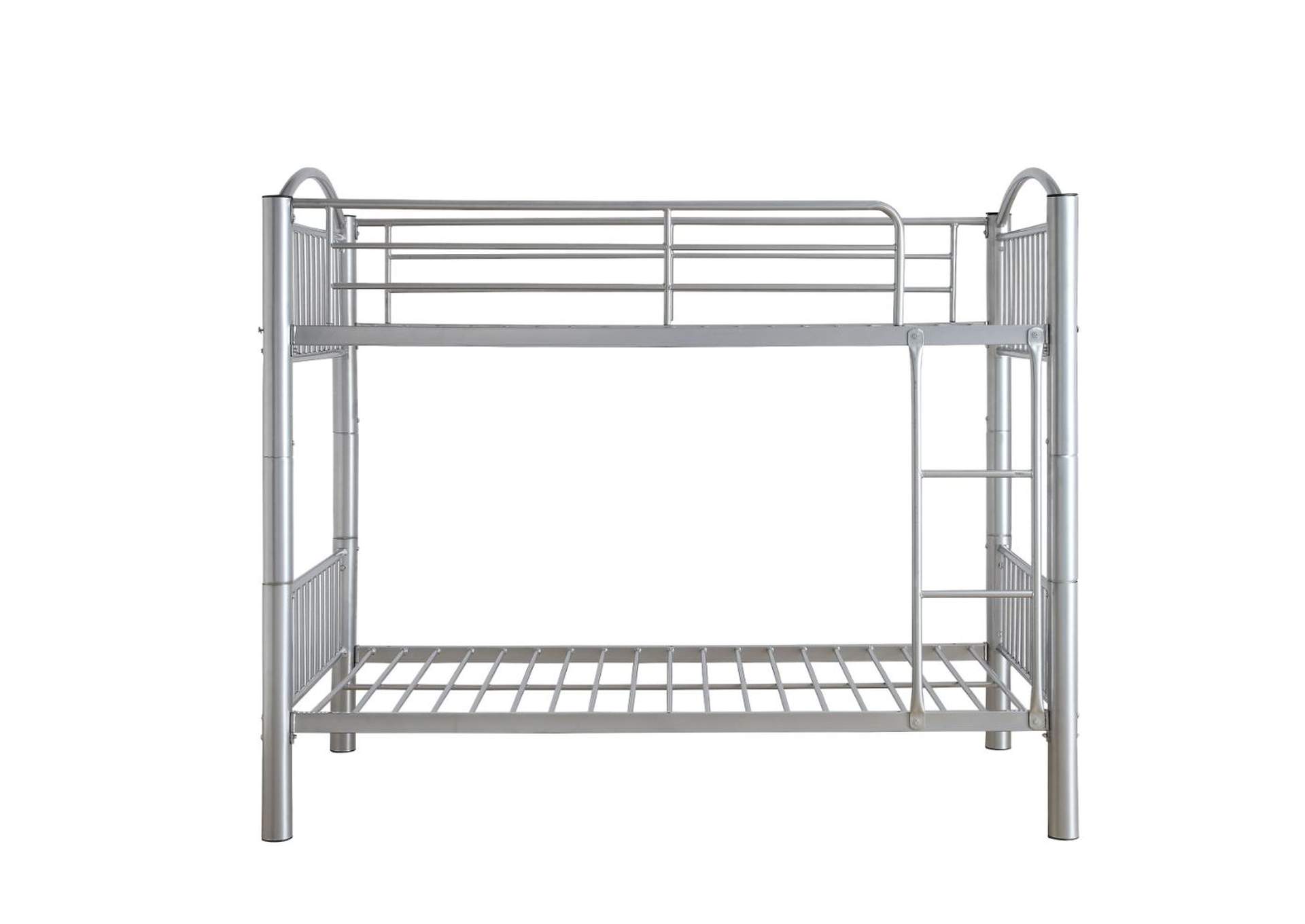 Cayelynn Silver Twin/Twin Bunk Bed,Acme