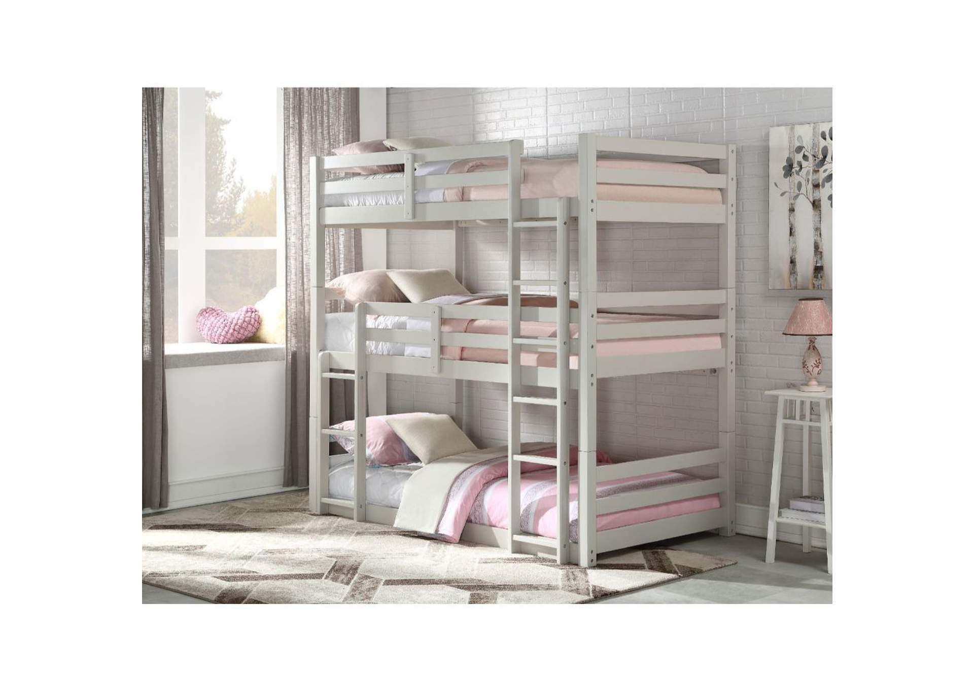 Ronnie Triple Bunk Bed - Twin,Acme