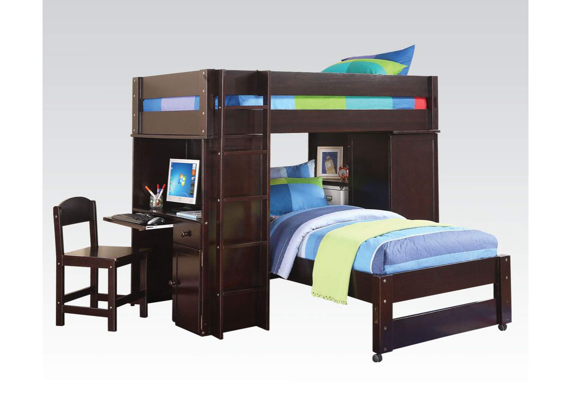 Lars Loft Bed,Acme