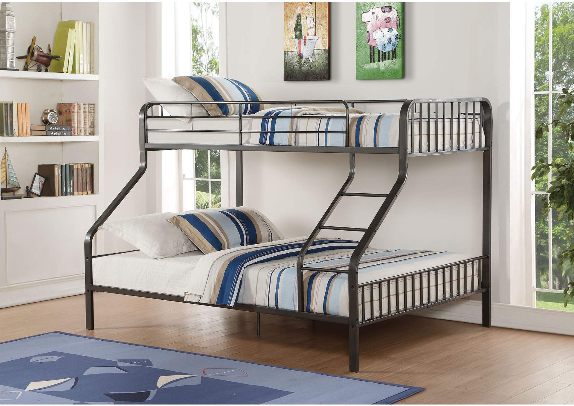 Caius Twin Xl/Queen Bunk Bed,Acme