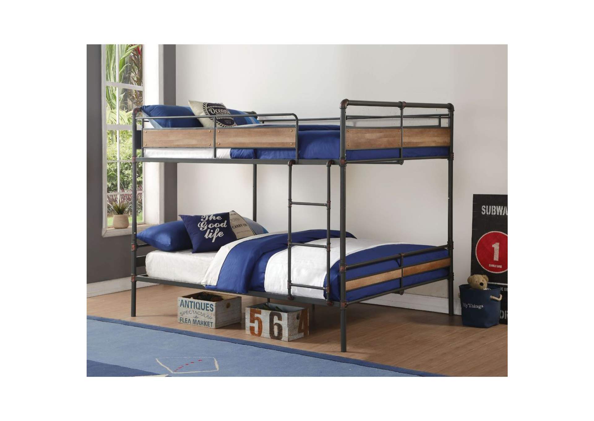 Brantley Ii Queen/Queen Bunk Bed,Acme