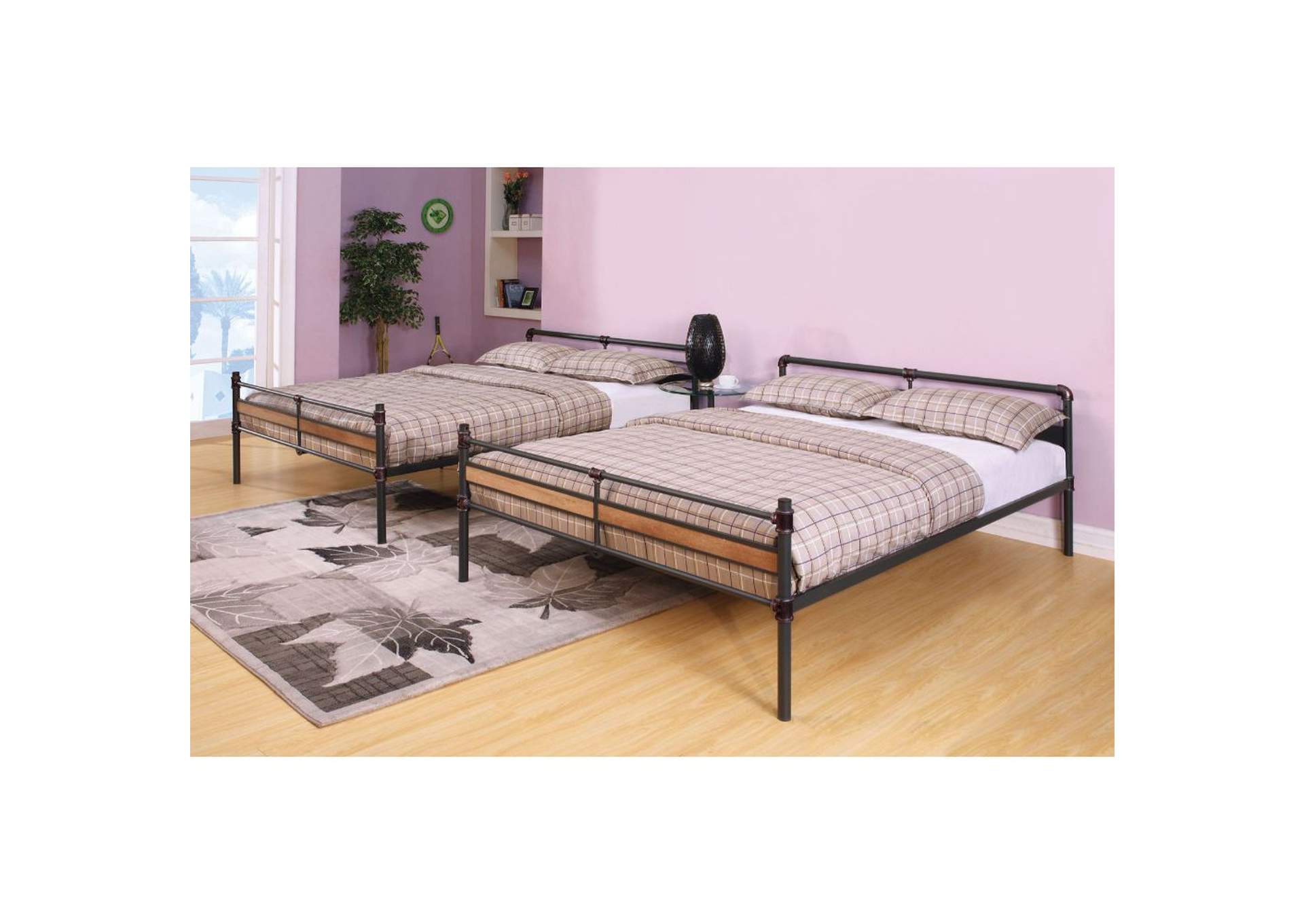 Brantley Ii Queen/Queen Bunk Bed,Acme