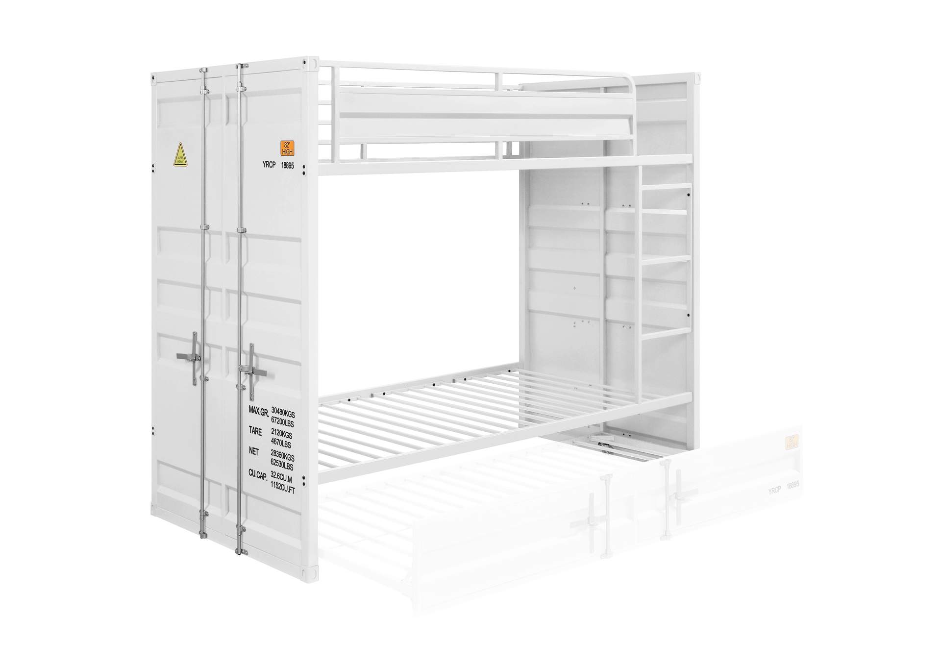 Cargo Twin/Twin Bunk Bed,Acme