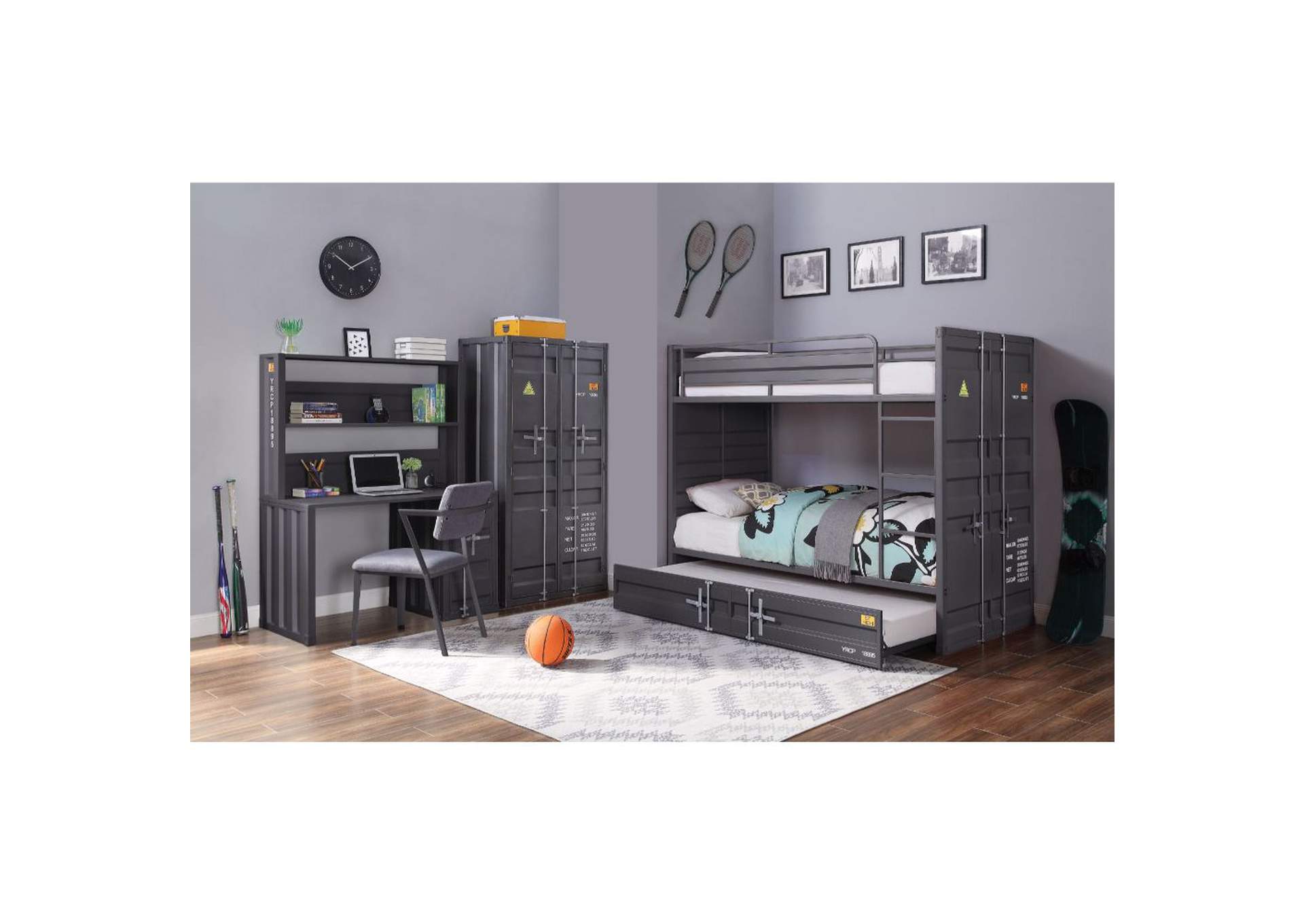 Cargo Twin/Twin Bunk Bed,Acme