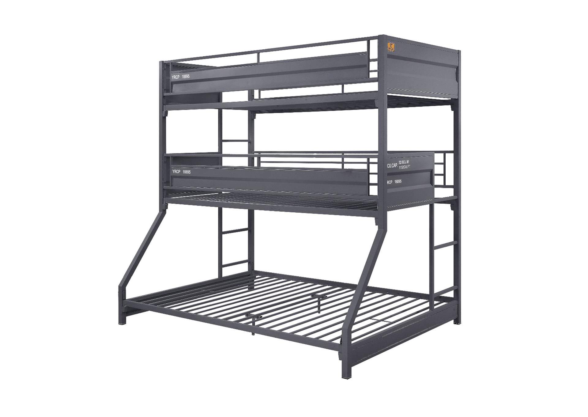 Triple Bunk Bed Madison Home Furnishings, Madison Collection Bunk Bed