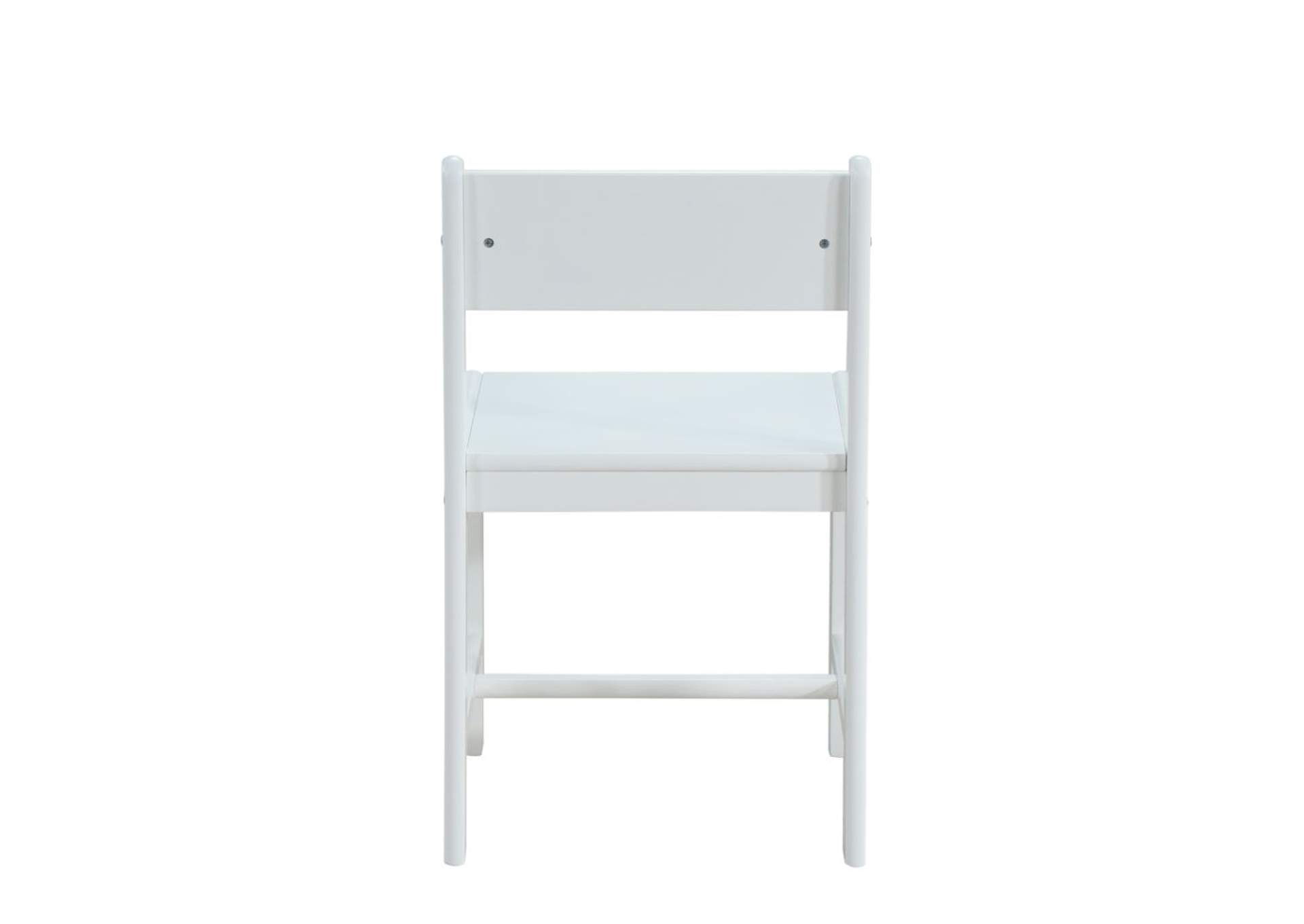 Ragna White Chair,Acme