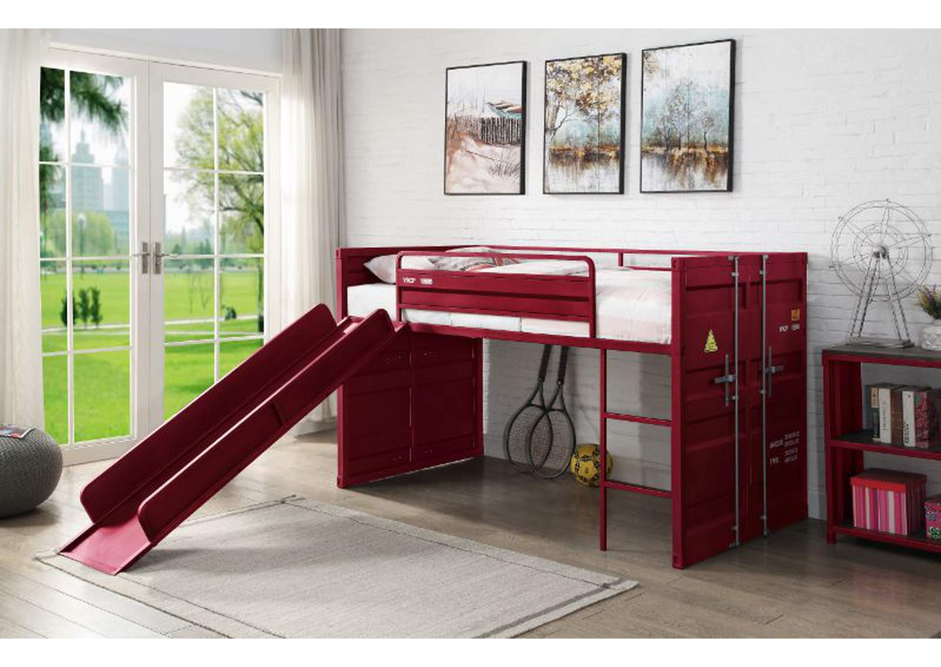 Cargo Twin Loft Bed,Acme