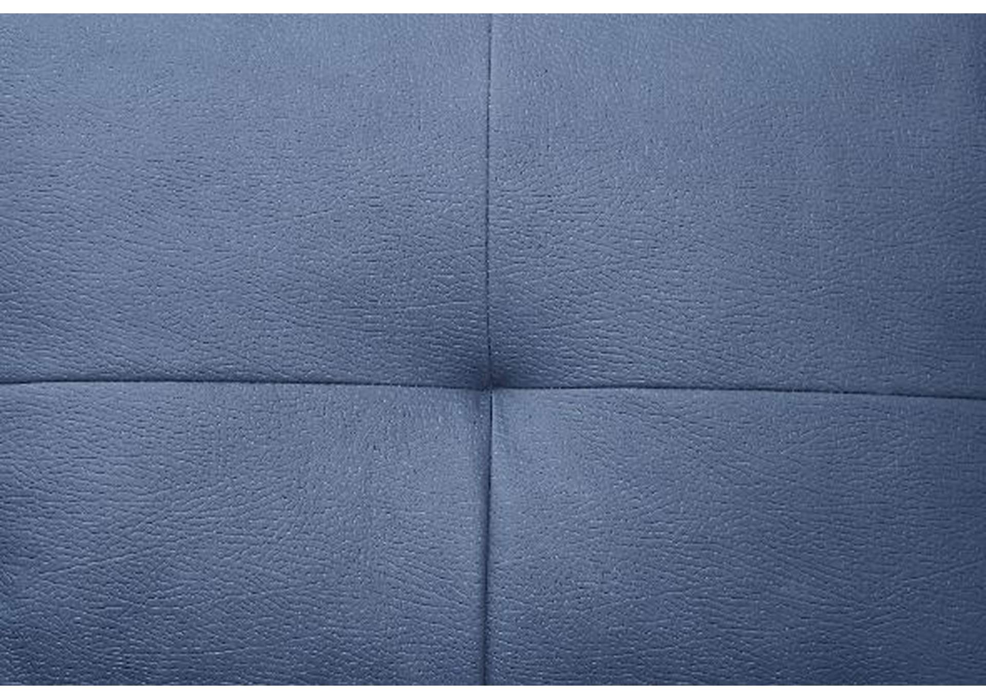 Strophios Blue Fabric Futon,Acme
