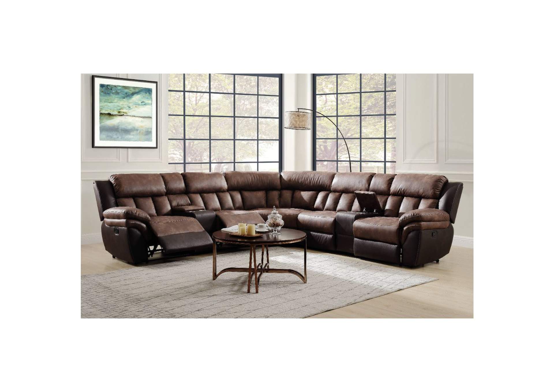 Jaylen Sectional Sofa,Acme