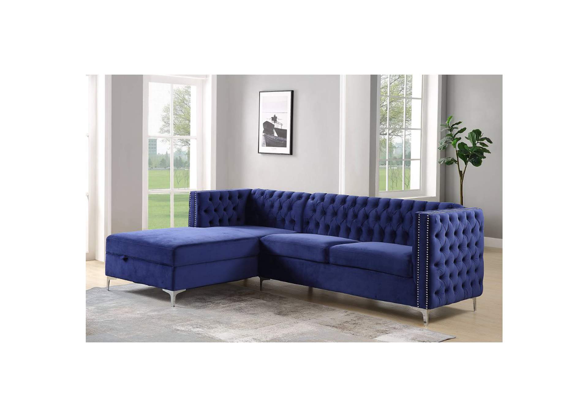 Sullivan Sectional Sofa,Acme