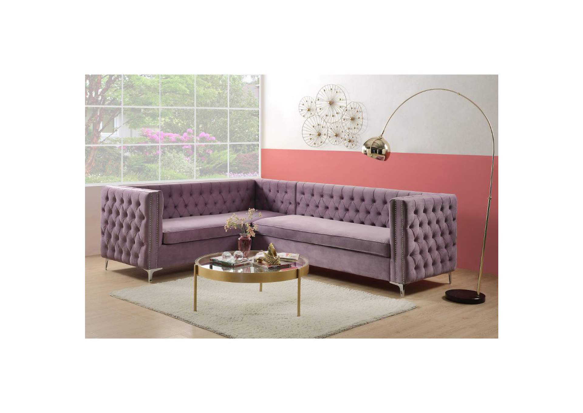 Rhett Sectional Sofa,Acme