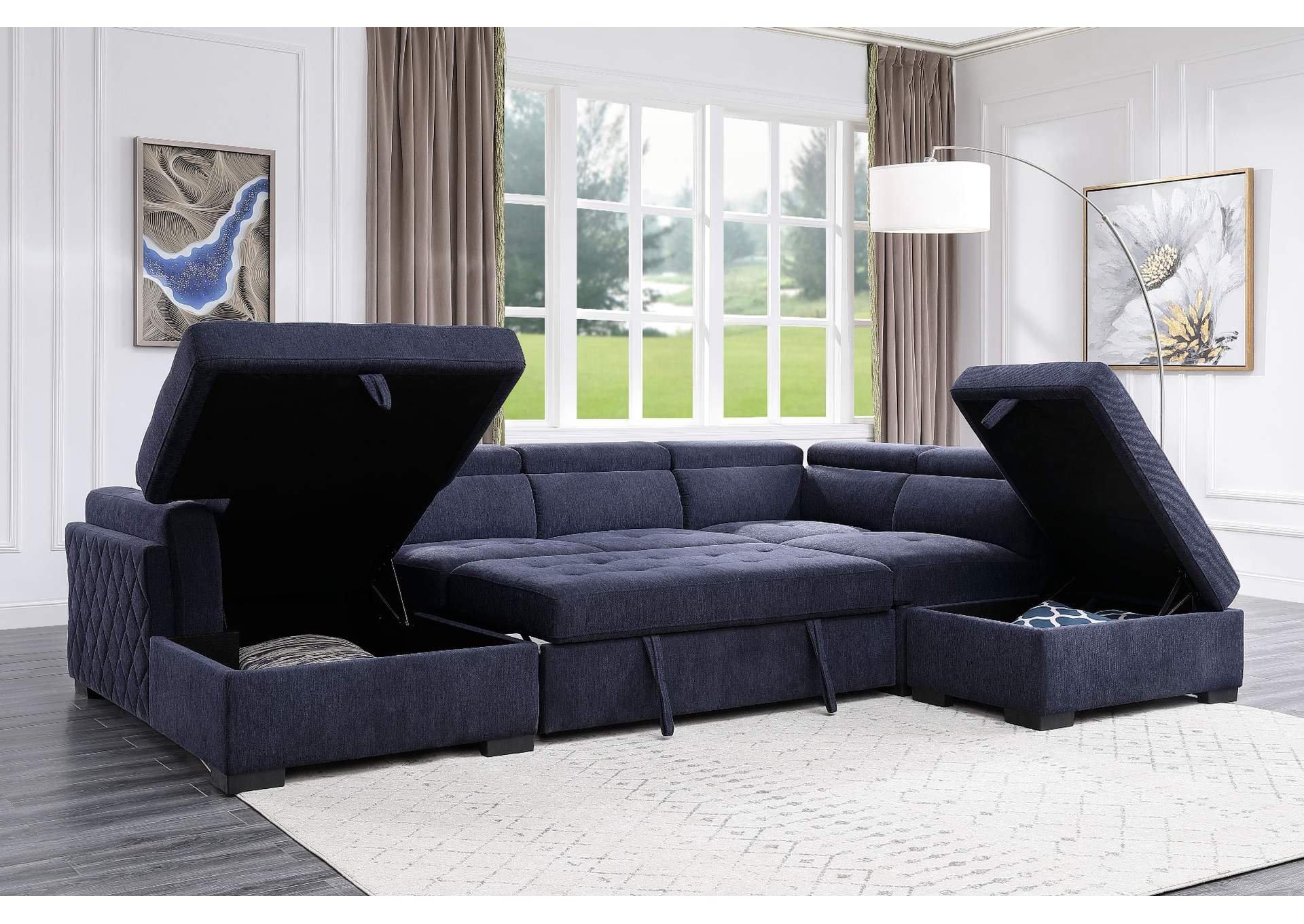 Nekoda Sectional Sofa,Acme