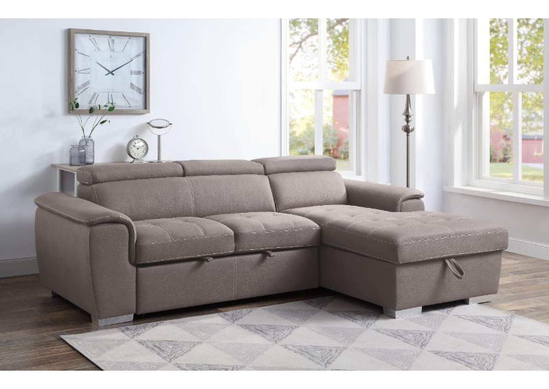 Haruko Sectional Sofa,Acme