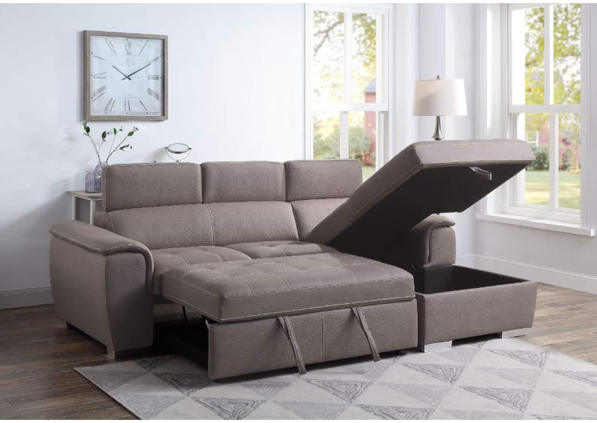 Haruko Sectional Sofa,Acme
