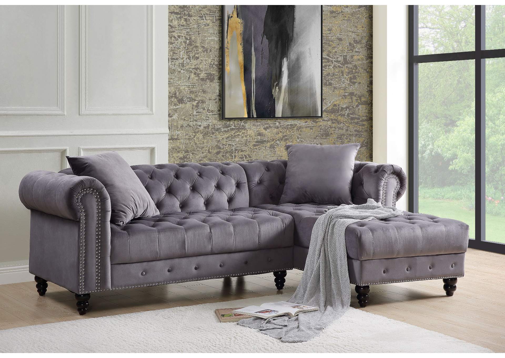 Adnelis Sectional Sofa,Acme