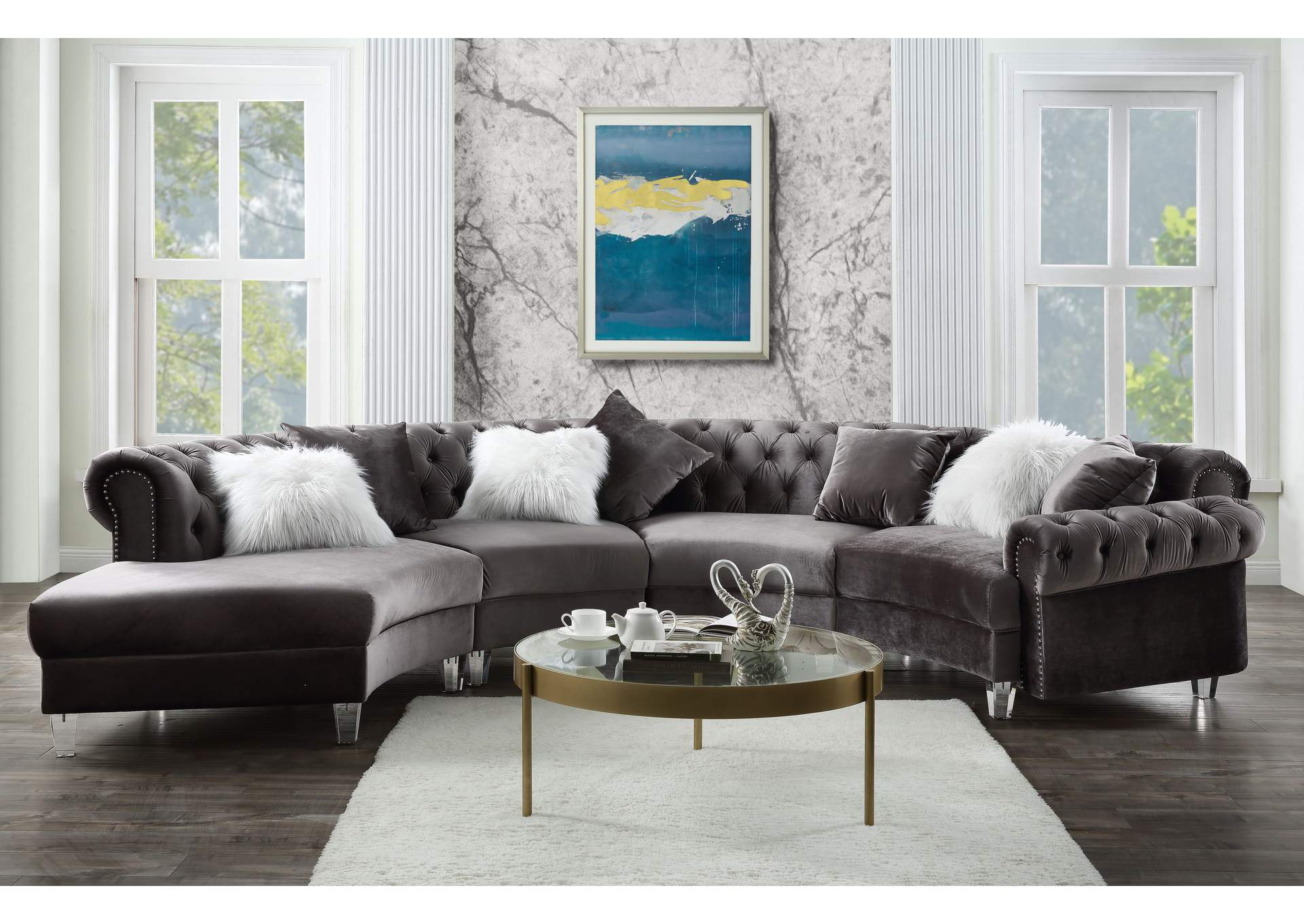 Ninagold Sectional Sofa,Acme