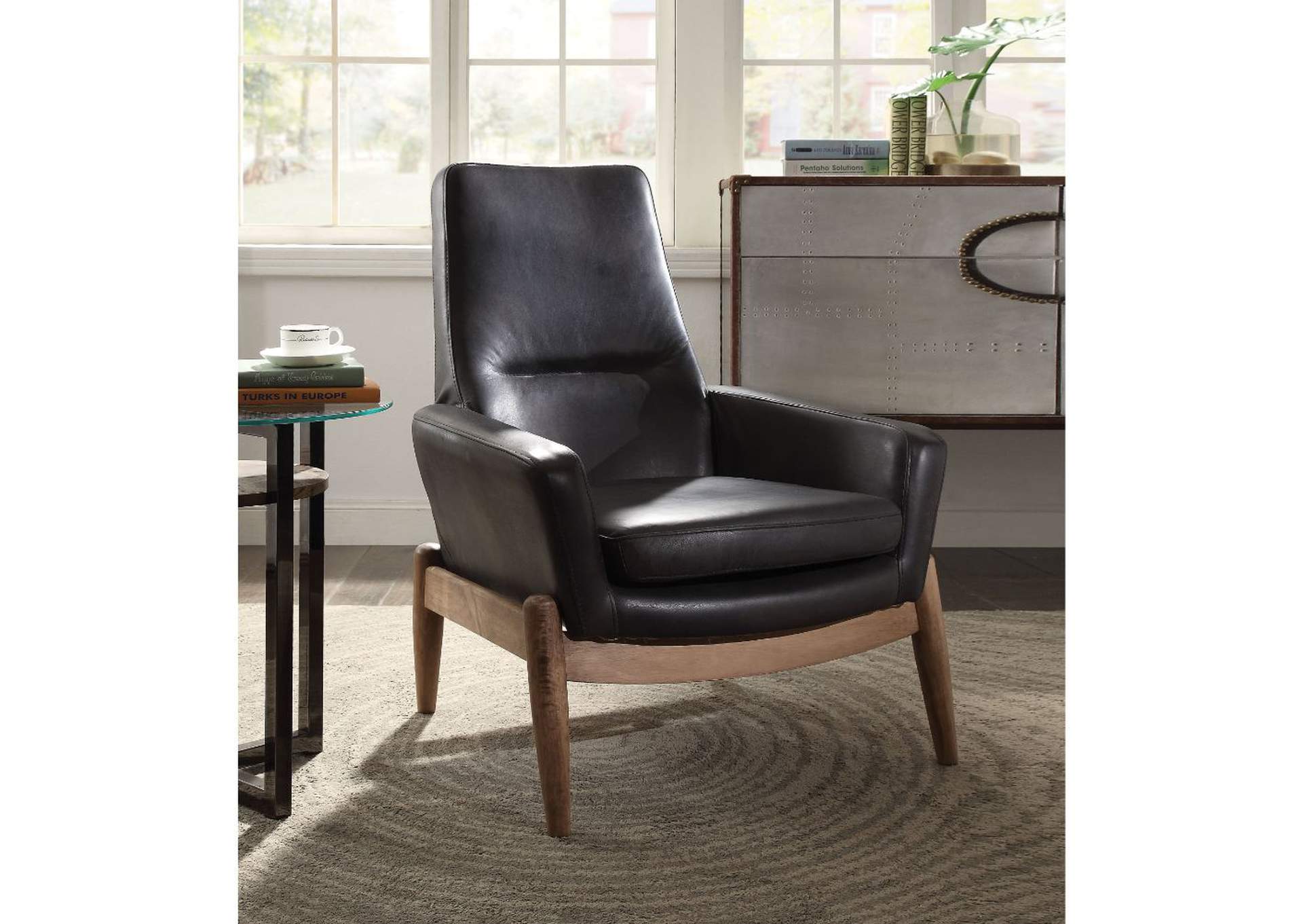 Dolphin Accent Chair,Acme