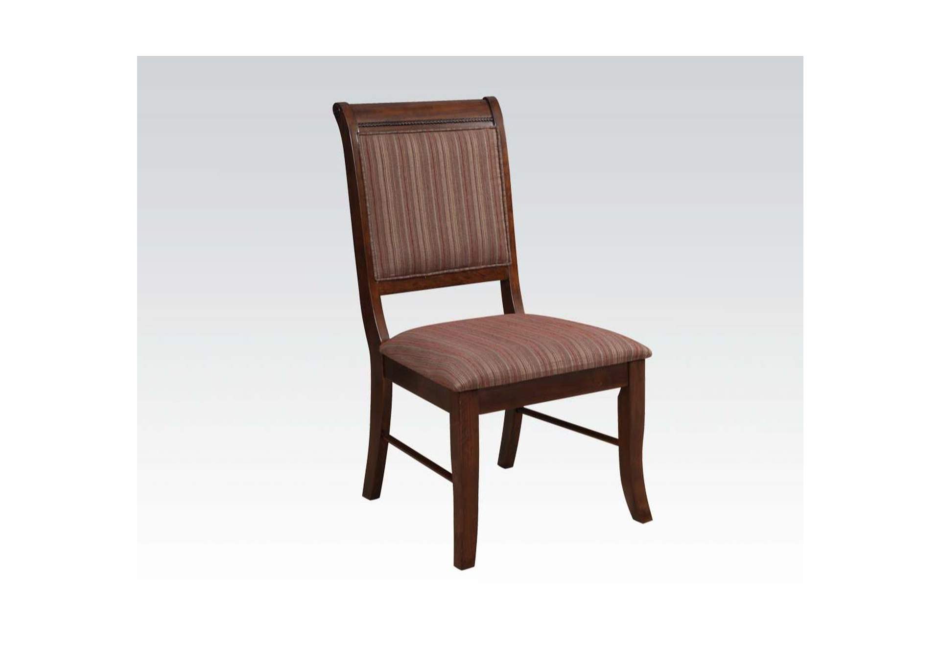 Mahavira Fabric & Espresso Side Chair,Acme