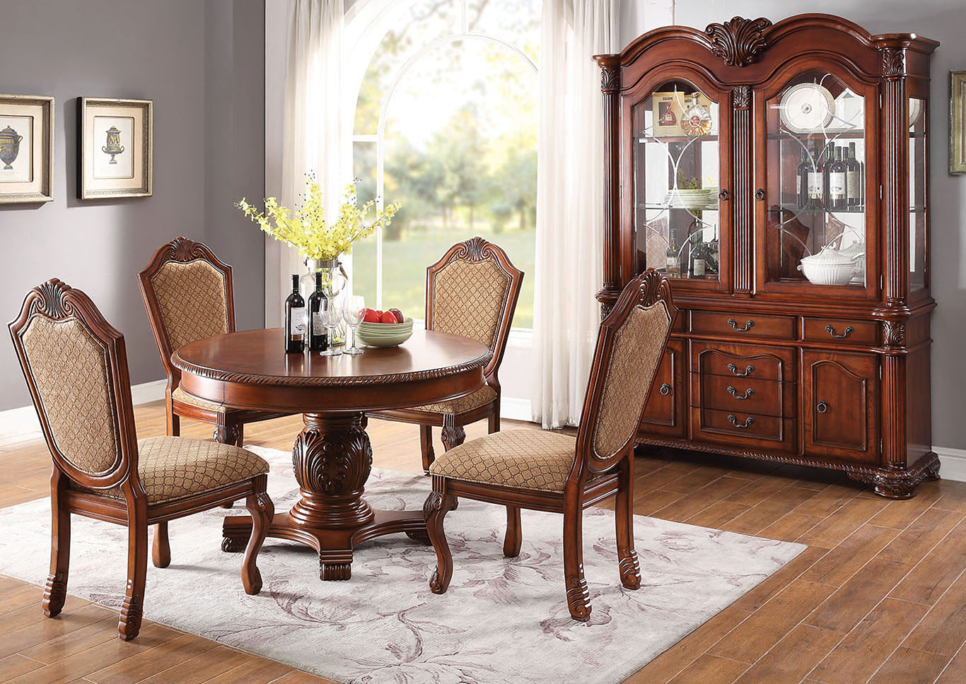 Chateau De Ville Cherry Side Chair Set Of 2 Express Furniture Outlet