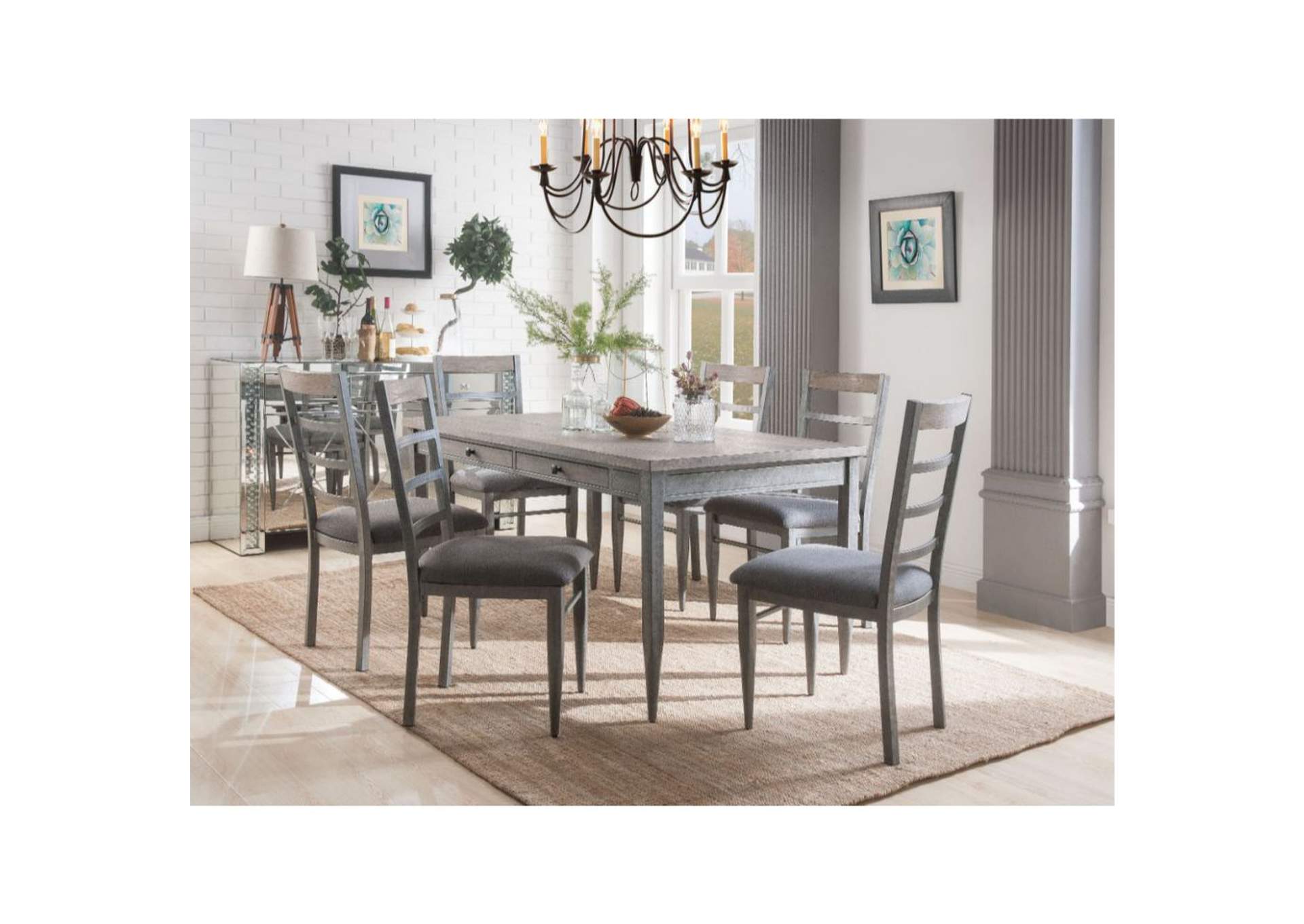 Ornat Dining Table,Acme