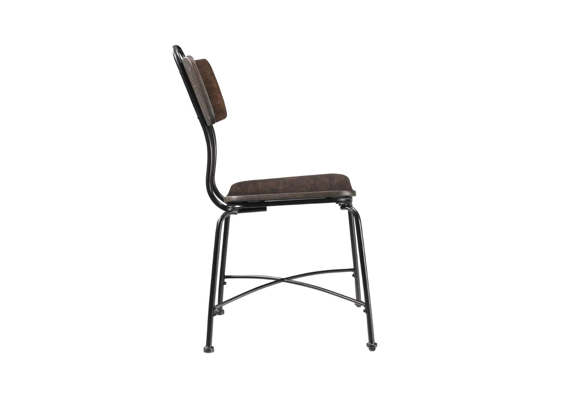Garron Side Chair (2Pc),Acme