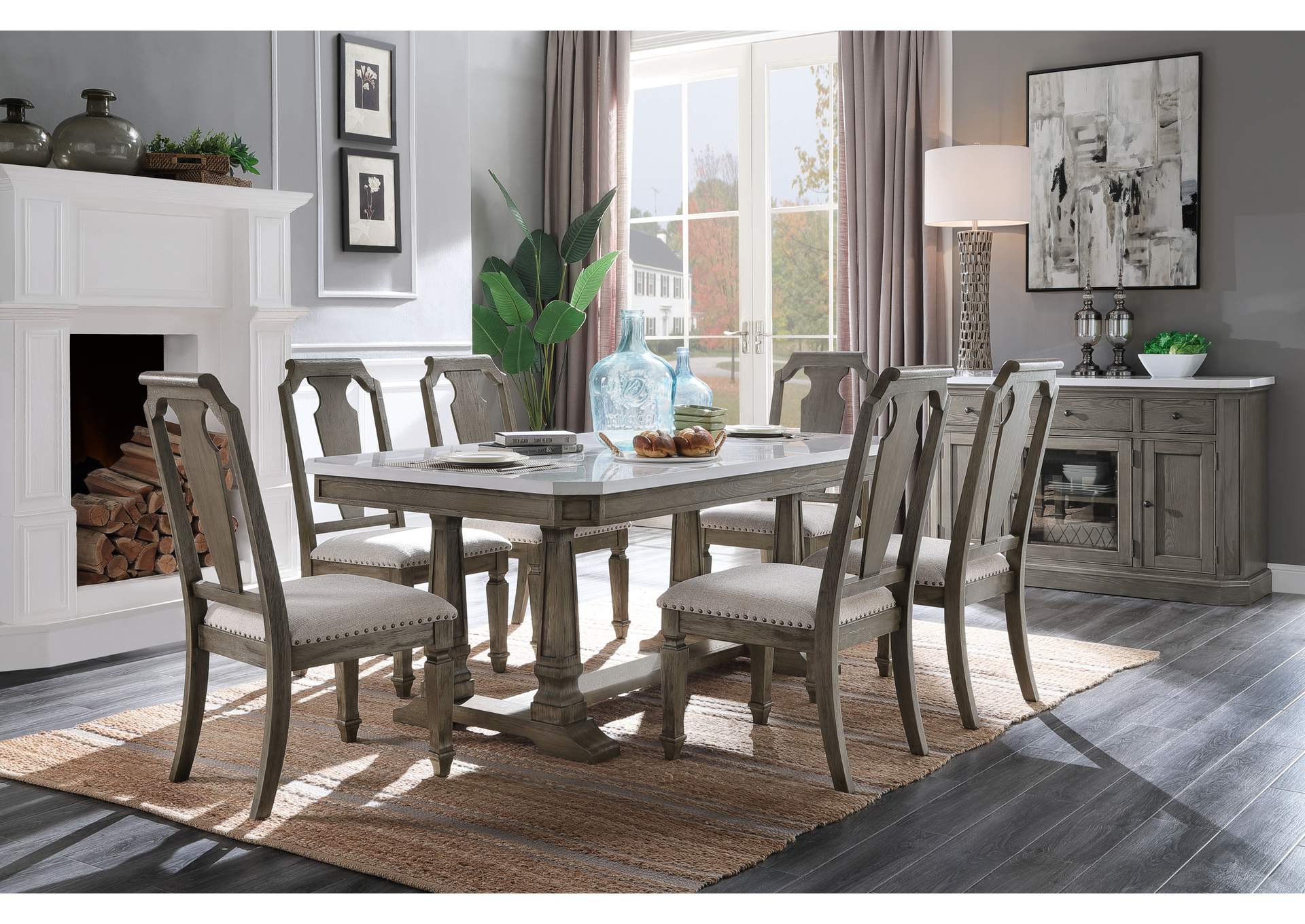 Zumala Dining Table,Acme