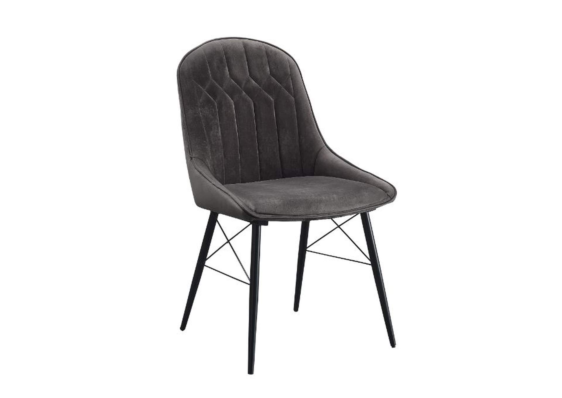 Abraham Side Chair (2Pc),Acme