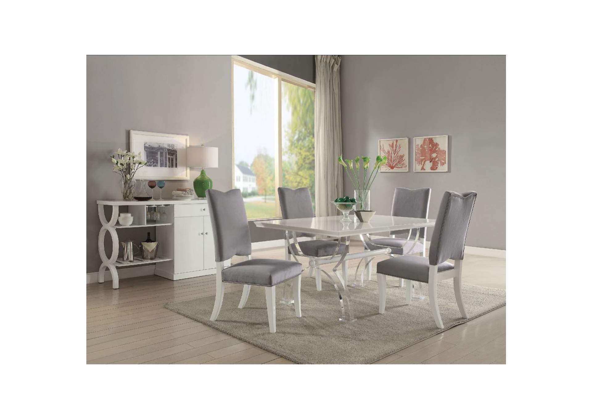 Martinus Side Chair (2Pc),Acme