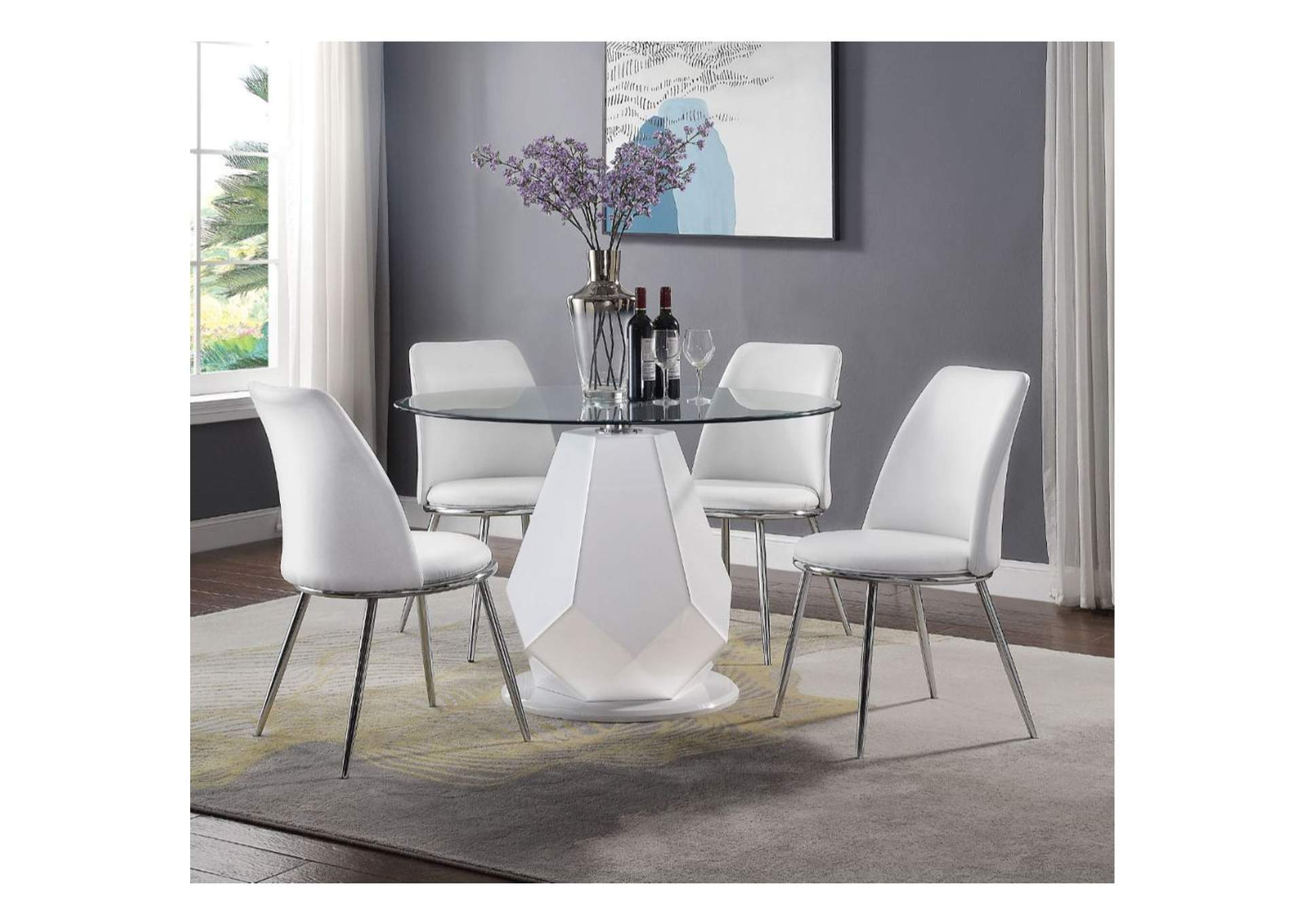 Weizor Side Chair (2Pc),Acme