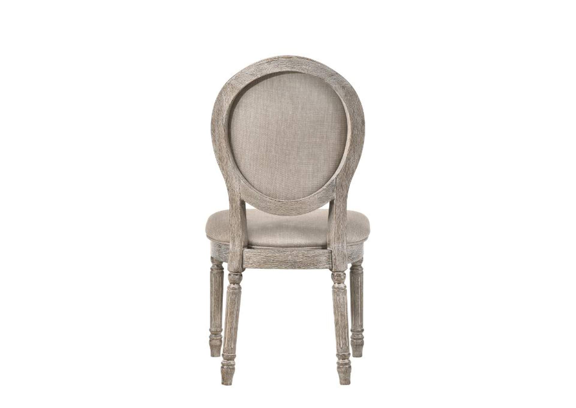 Faustine Side Chair (2Pc),Acme