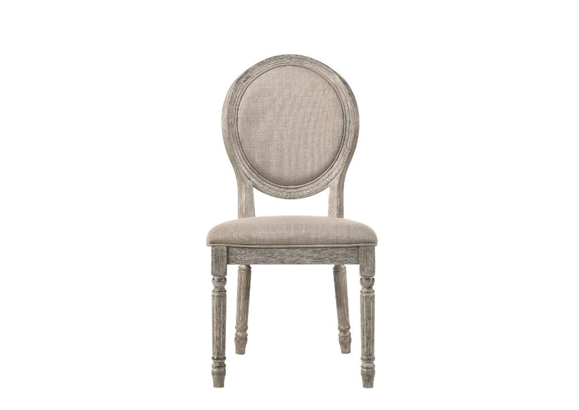 Faustine Side Chair (2Pc),Acme