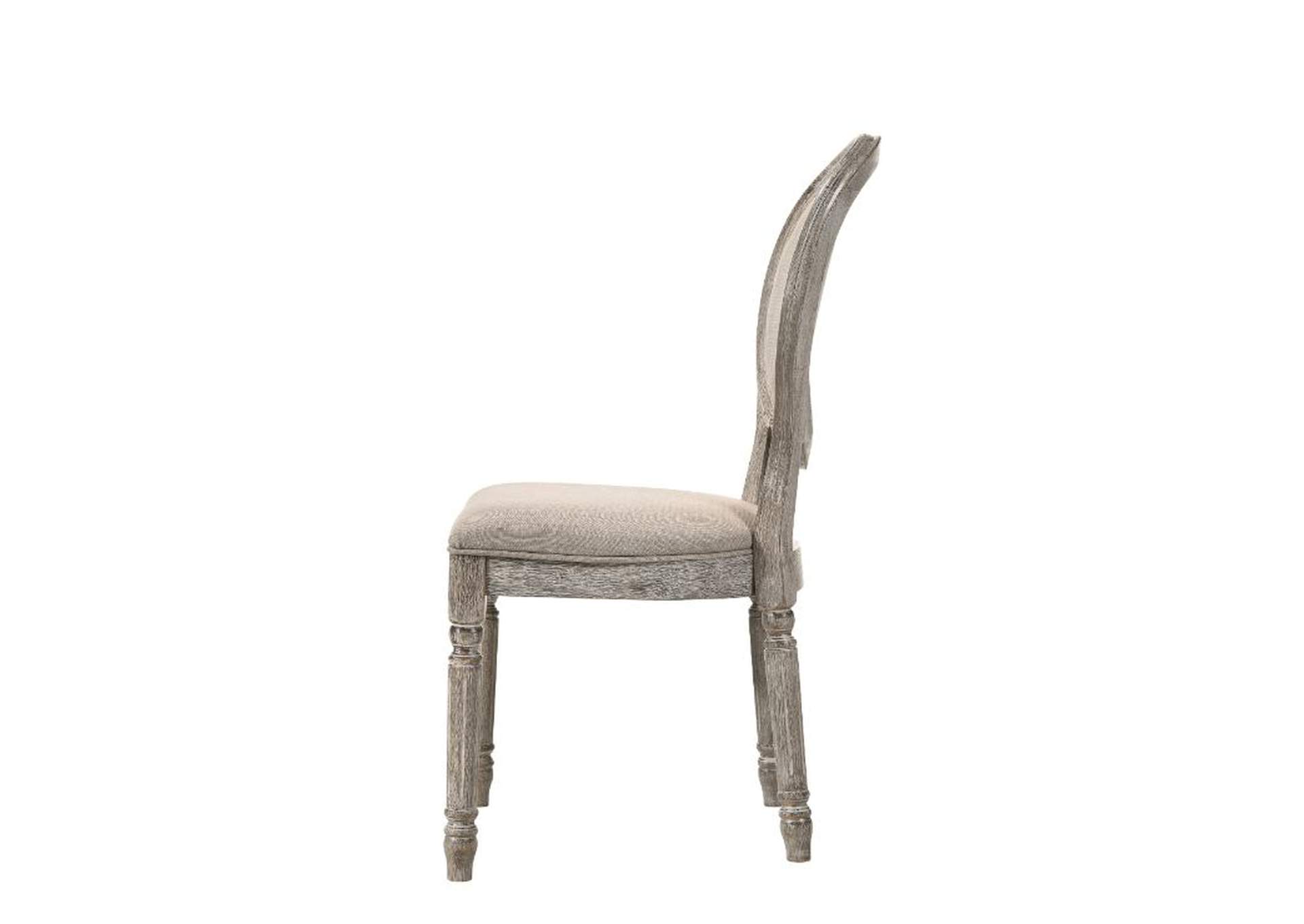 Faustine Side Chair (2Pc),Acme