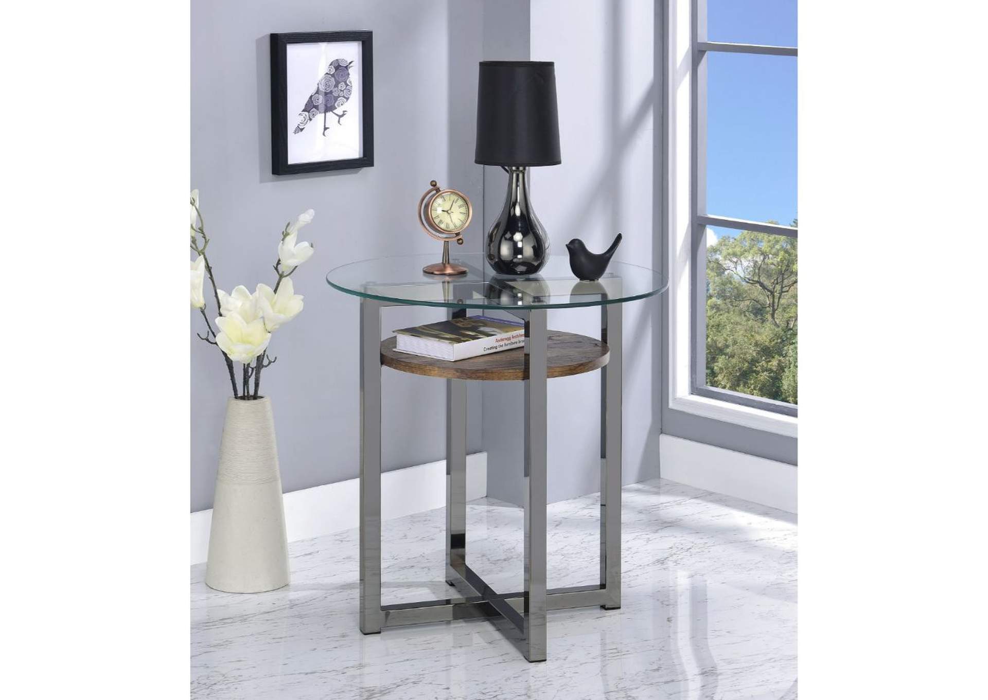 Janette End Table,Acme