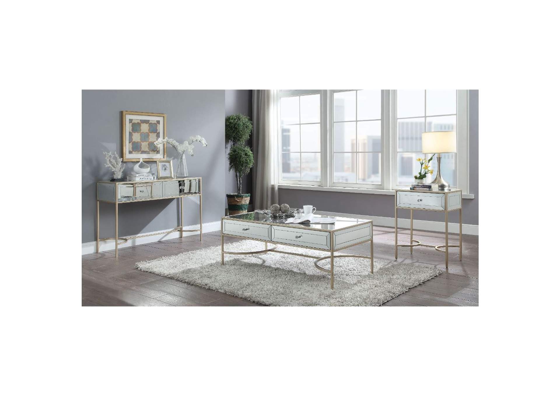 Wisteria Coffee Table,Acme