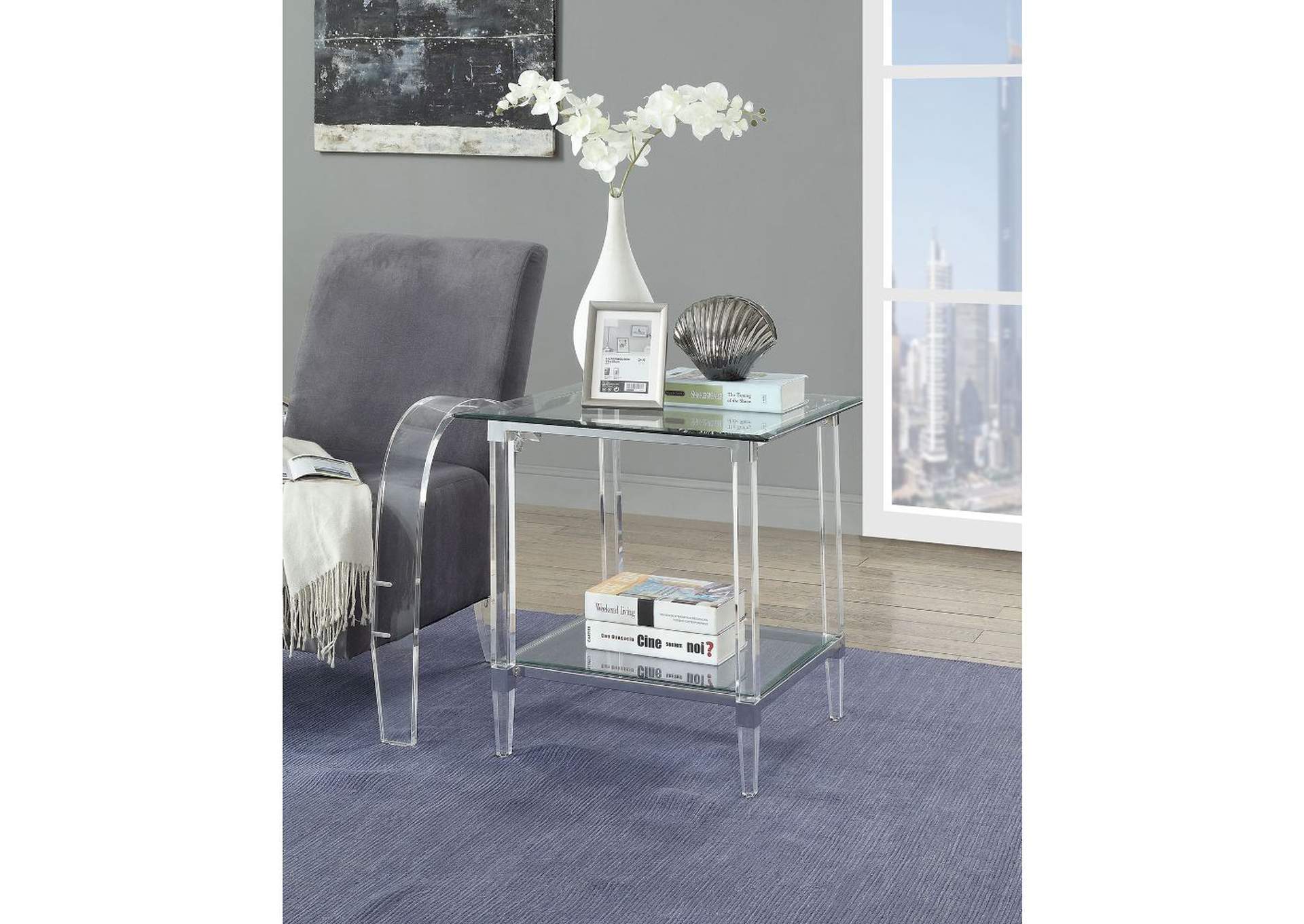 Polyanthus End Table,Acme