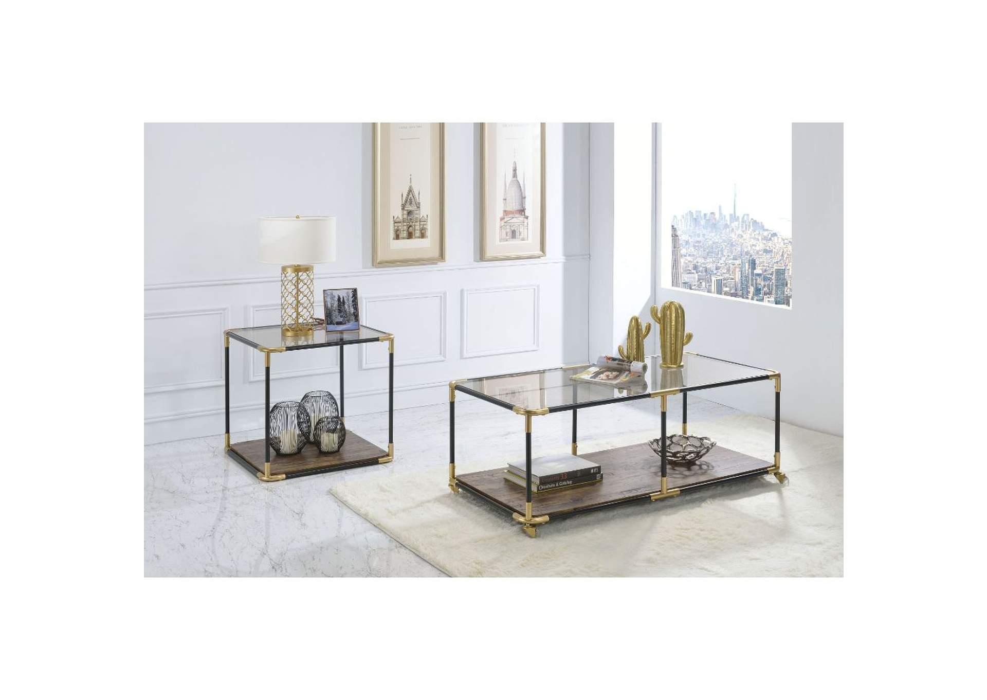 Heleris End Table,Acme