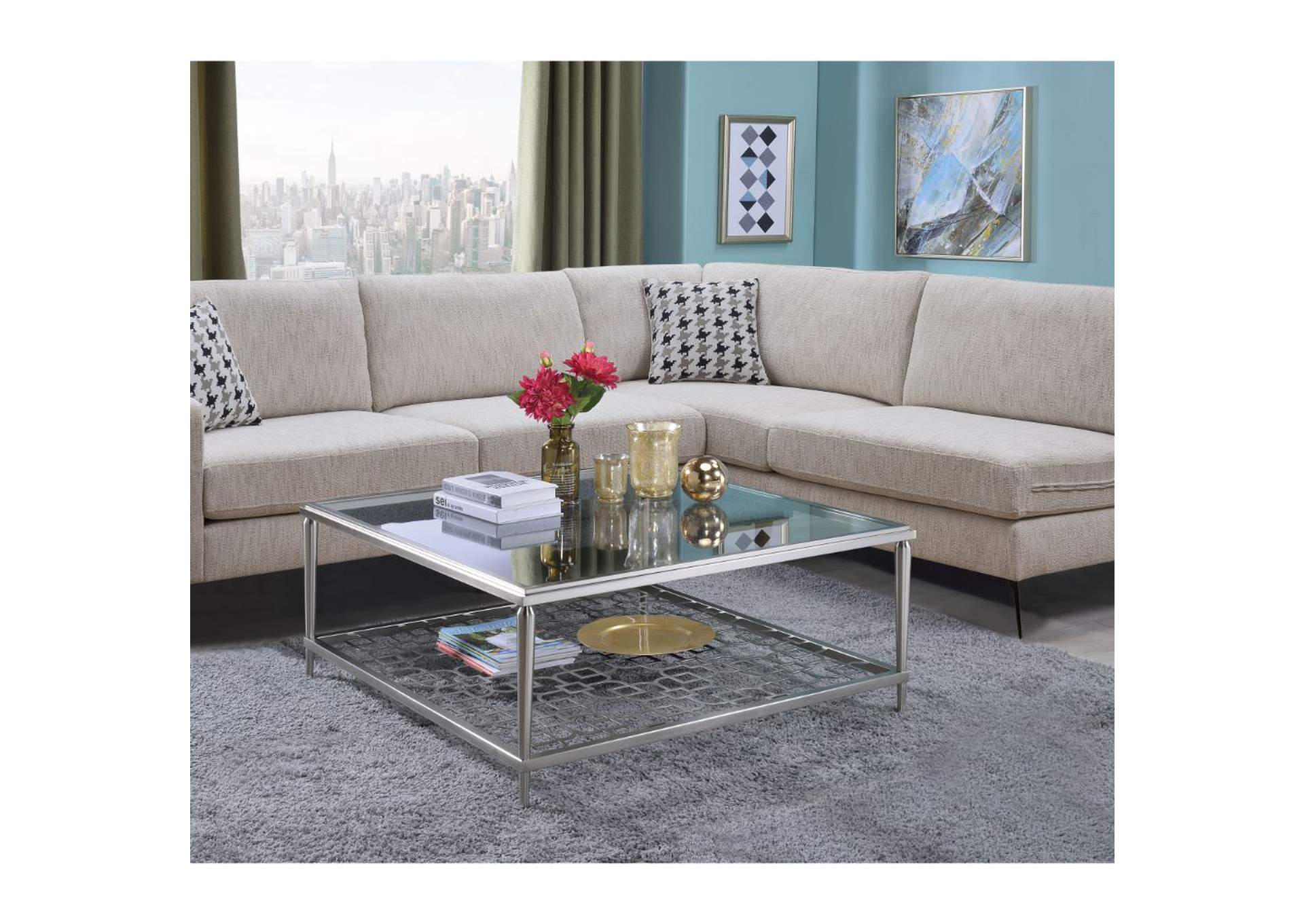 Naiya Coffee Table,Acme