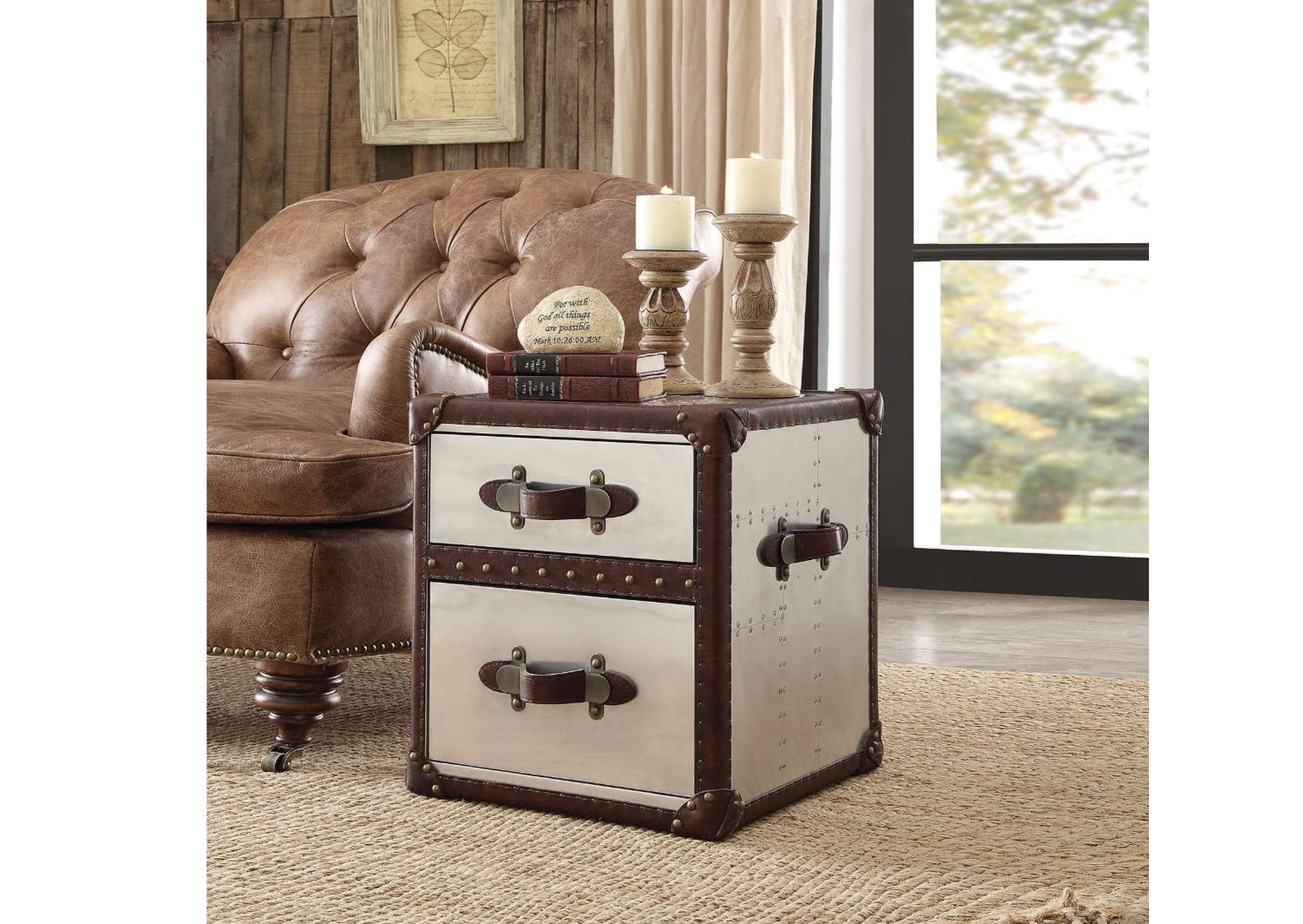 Aberdeen End Table,Acme