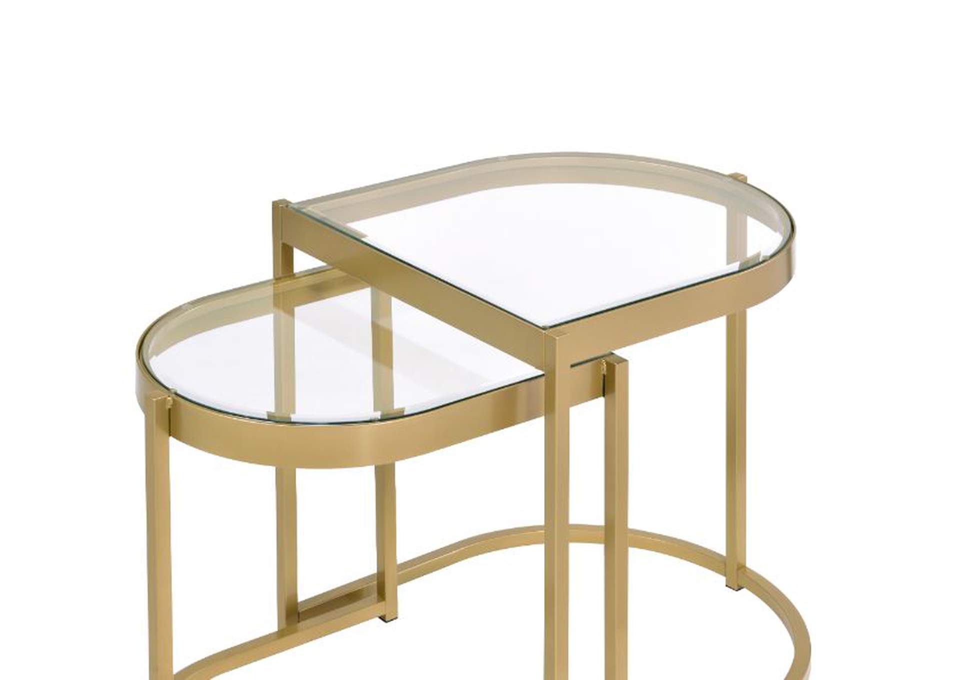 Timbul Coffee Table (2Pc),Acme