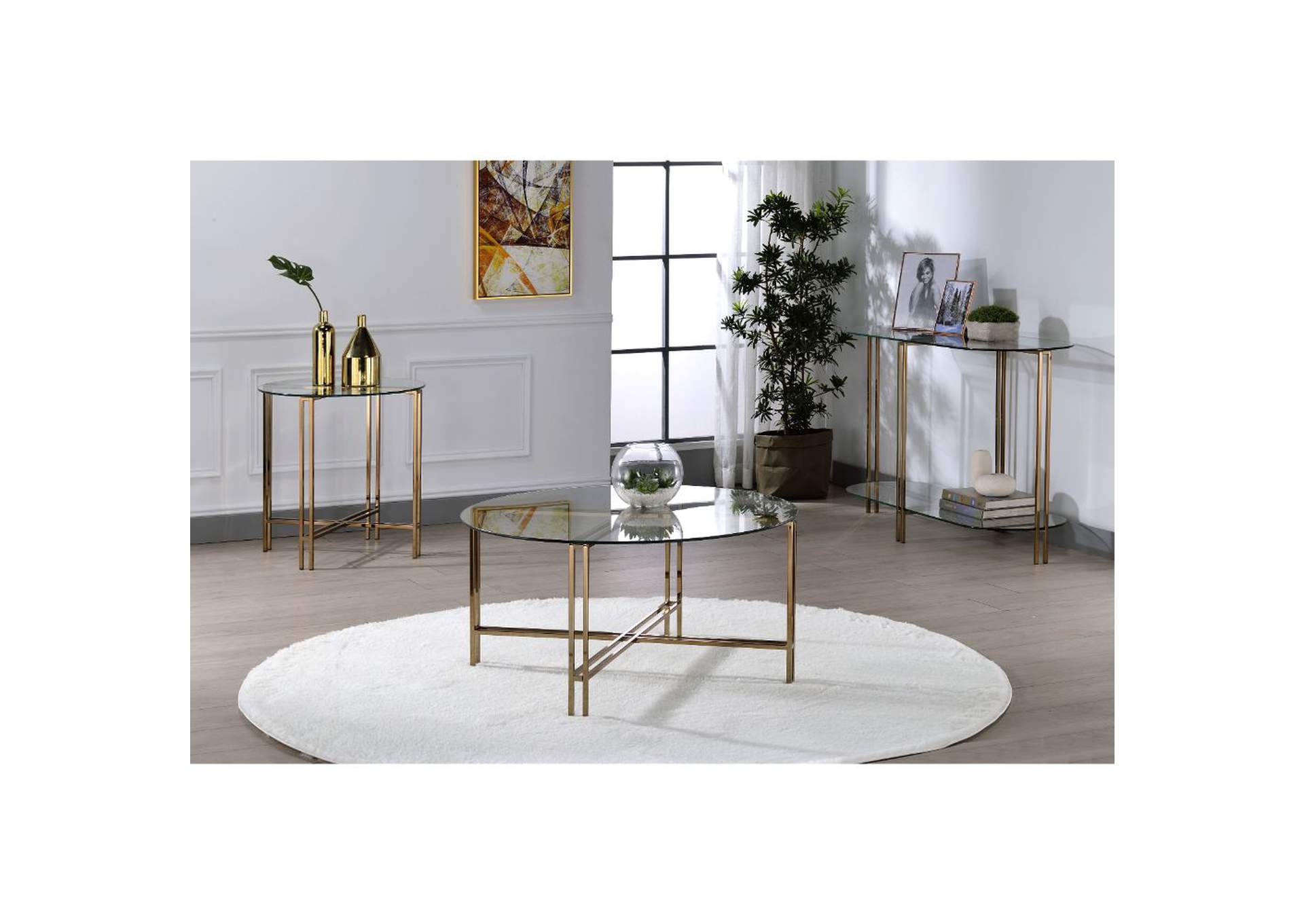 Veises Coffee Table,Acme