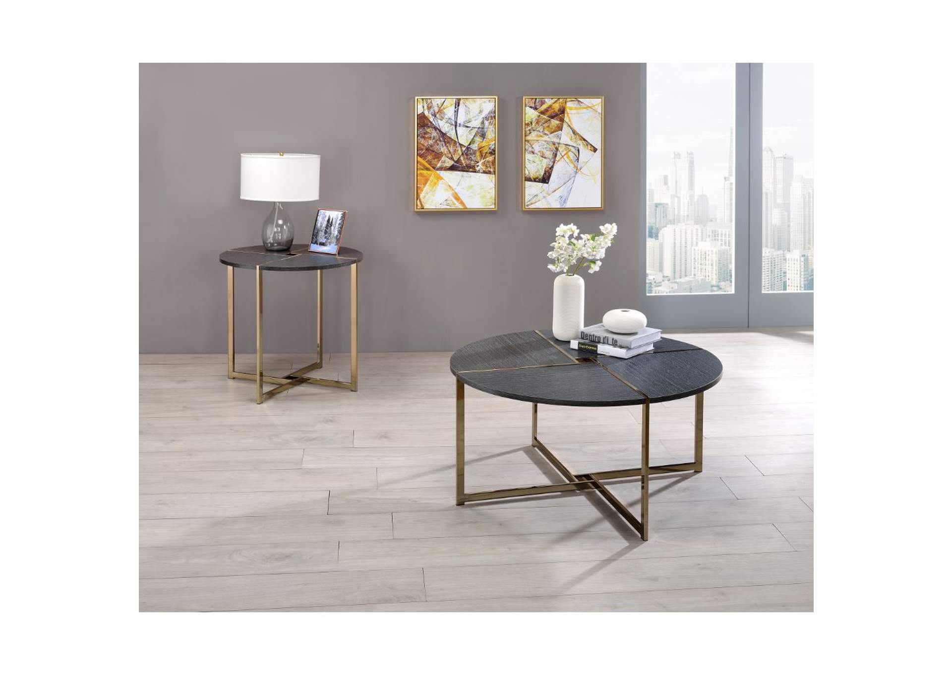 Bromia Coffee Table,Acme