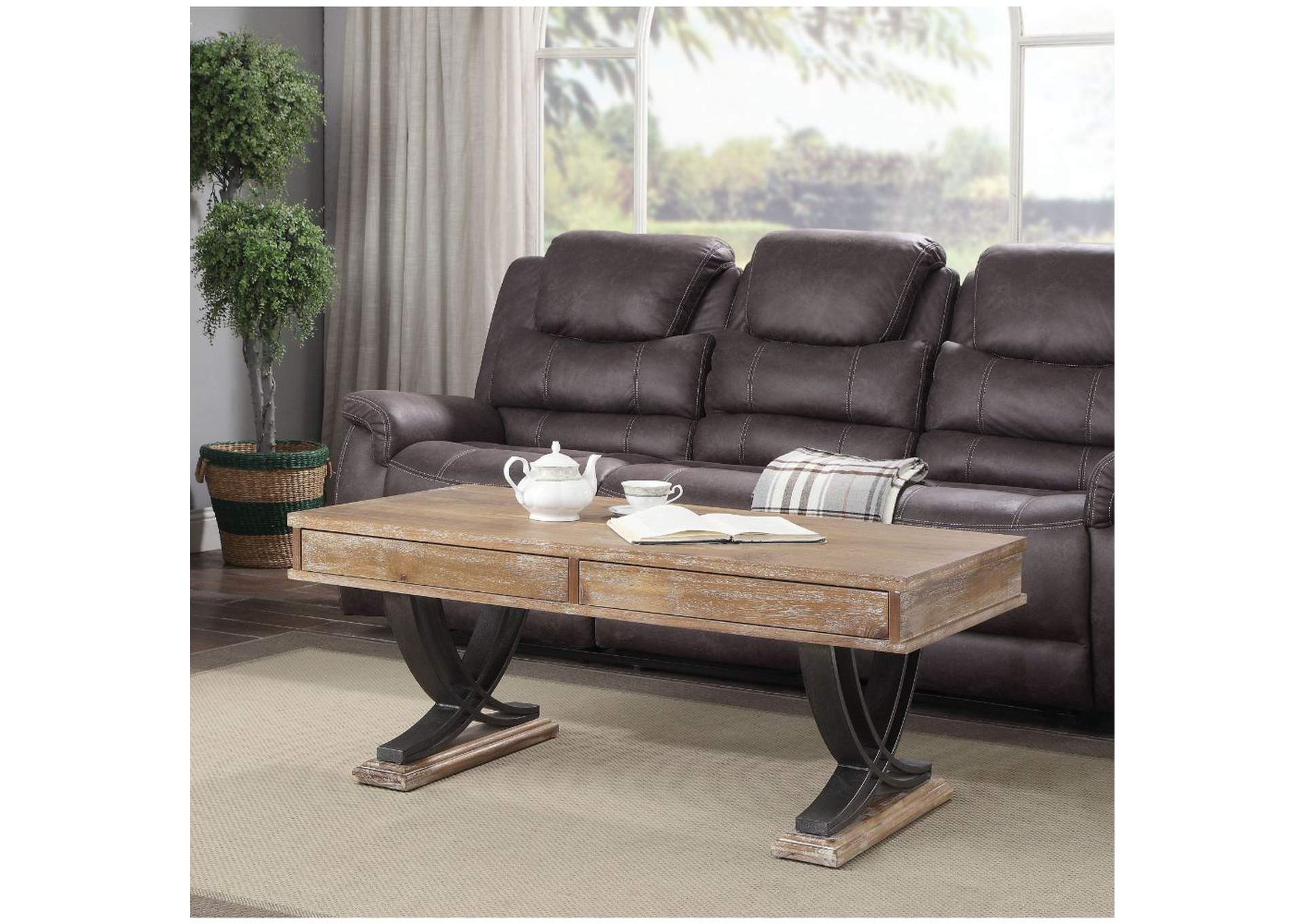 Pellio Coffee Table,Acme